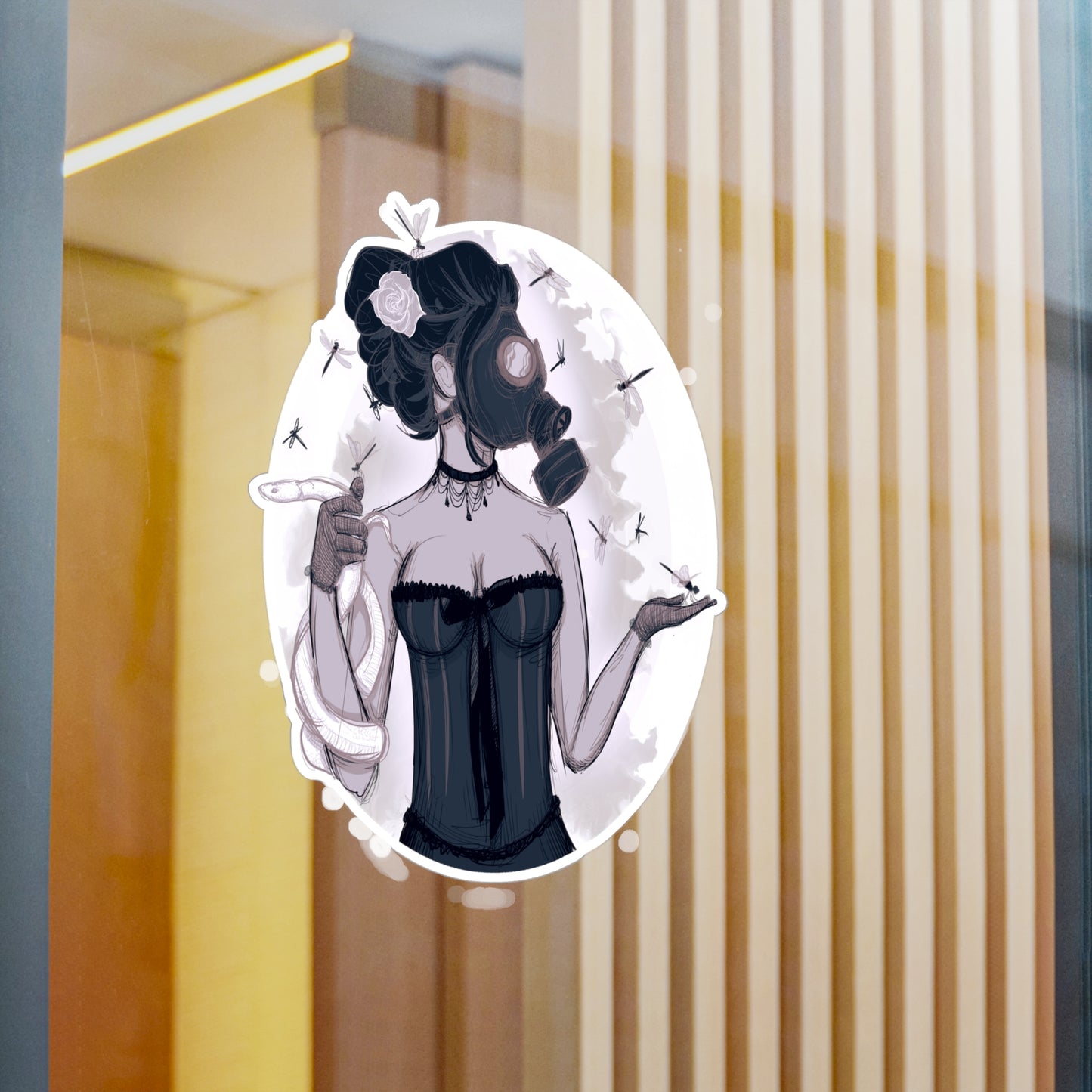 Nocturnal II Kiss-Cut Vinyl Decal