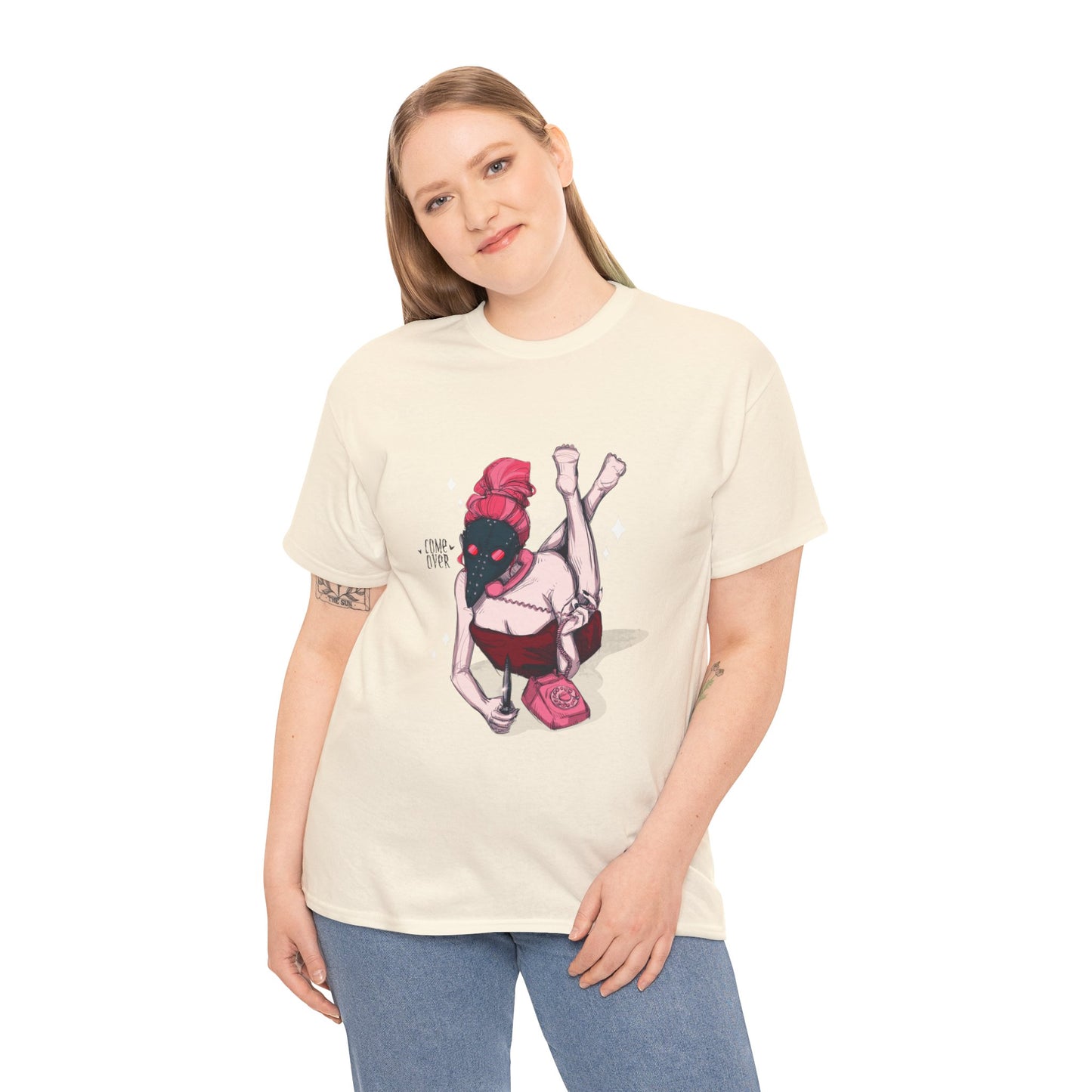 Come Over Unisex Heavy Cotton Tee