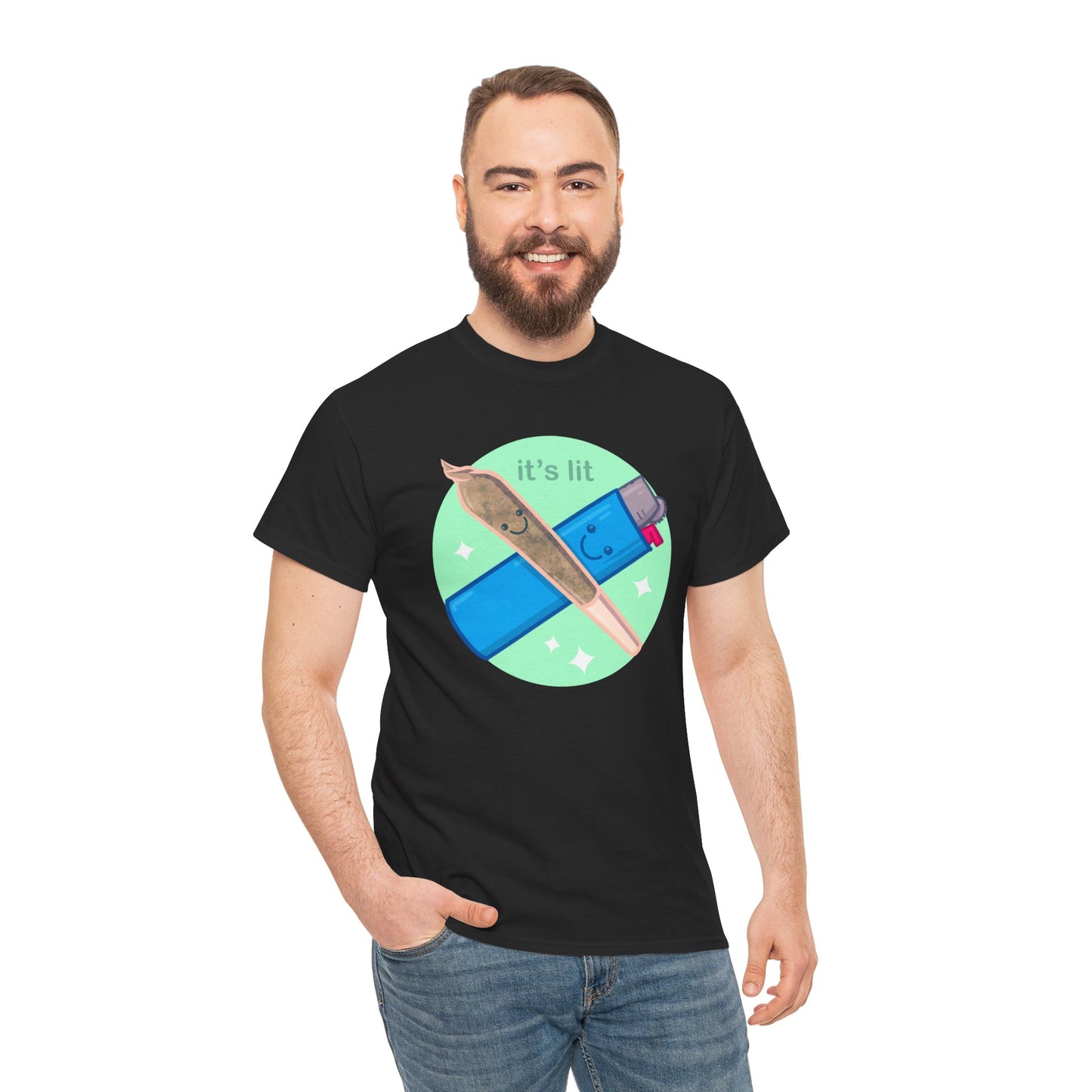 It's Lit Unisex Heavy Cotton Tee