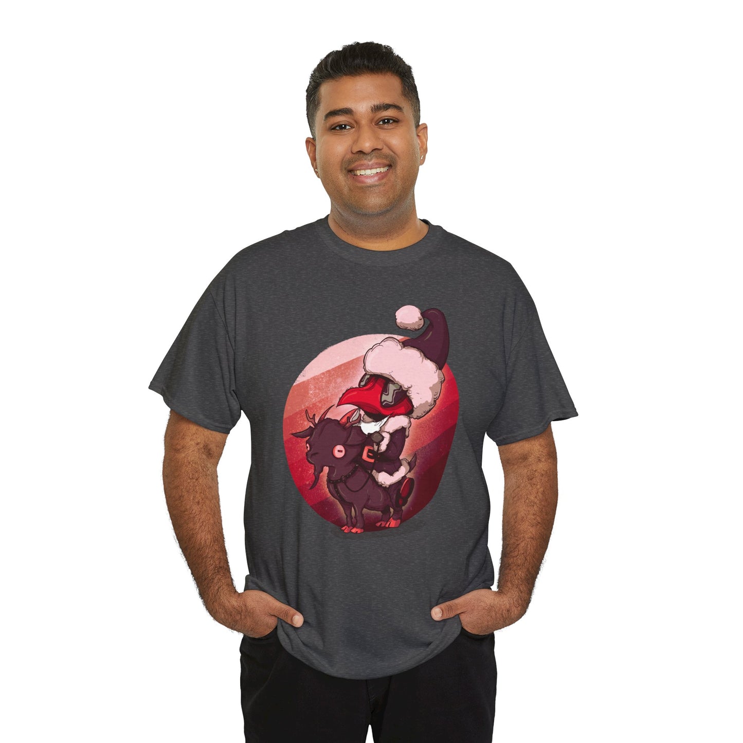 Plague Doctor Santa Unisex Heavy Cotton Tee