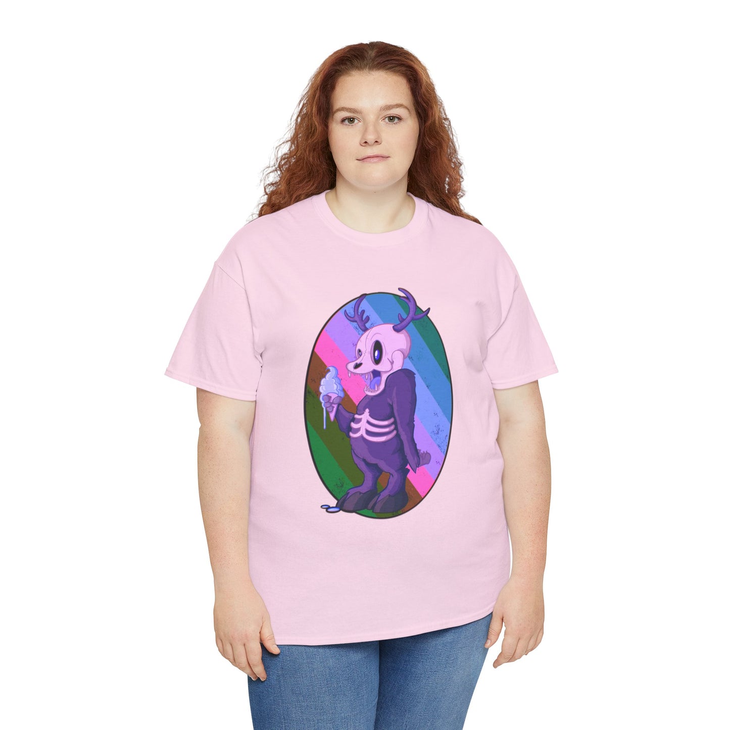Monster Ice Cream Unisex Heavy Cotton Tee