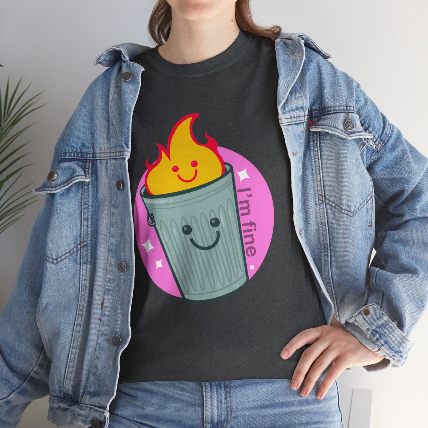Trash Fire Unisex Heavy Cotton Tee