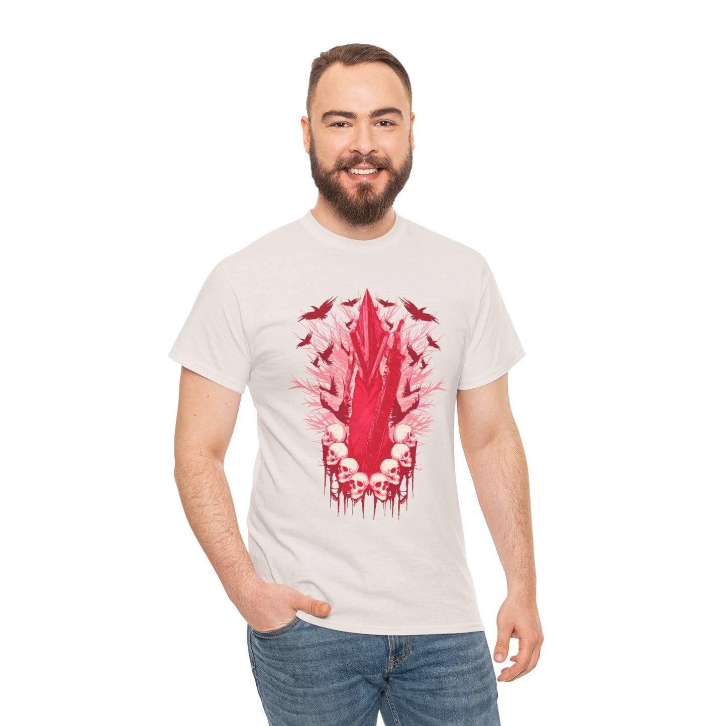 Pyramid Daddy Unisex Heavy Cotton Tee