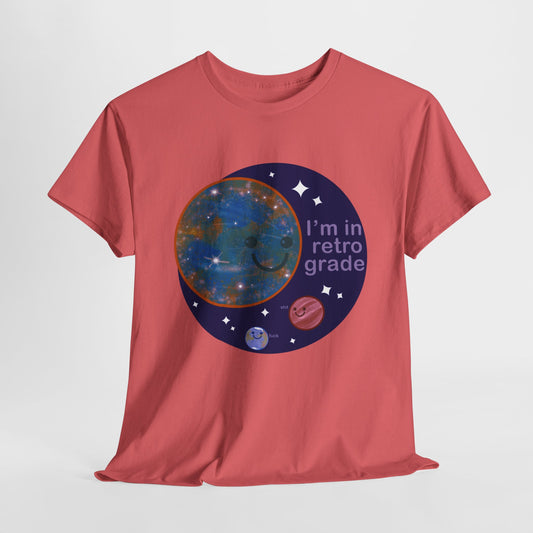 Mercury In Retrograde Unisex Heavy Cotton Tee