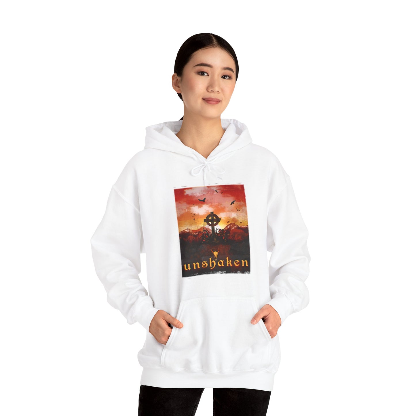 Unshaken Unisex Heavy Blend Hooded Sweatshirt