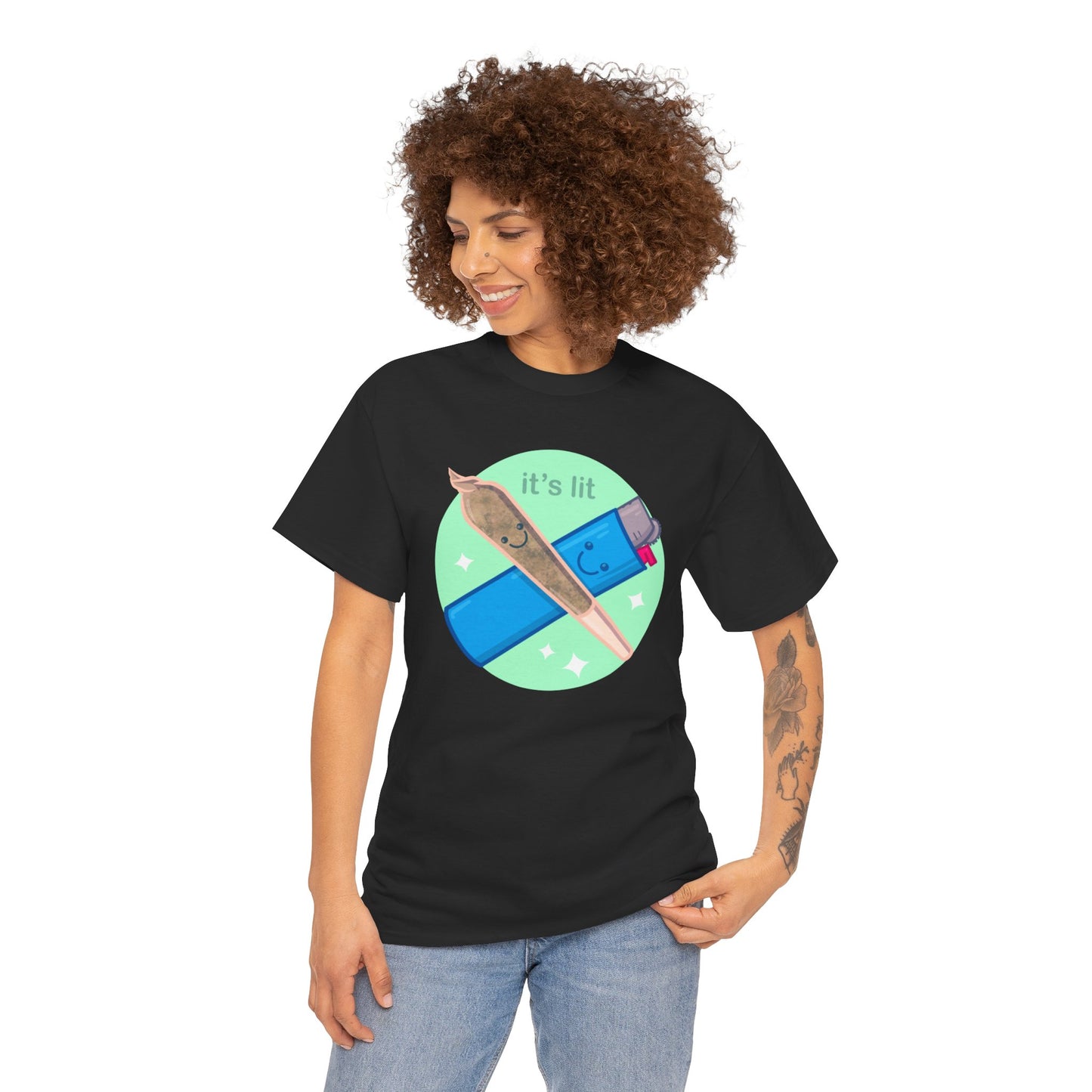 It's Lit Unisex Heavy Cotton Tee
