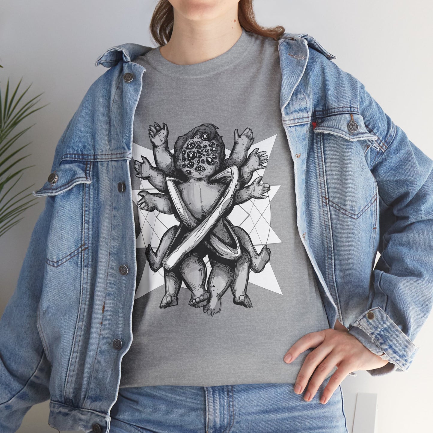 Biblically Accurate Baby Jesus Unisex Heavy Cotton Tee