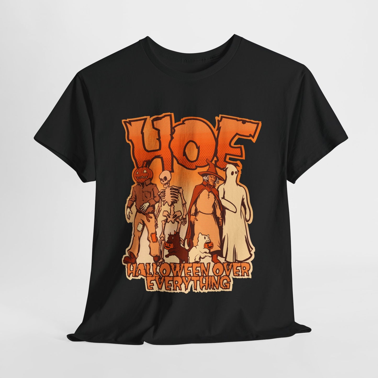 Halloween Over Everything Unisex Heavy Cotton Tee
