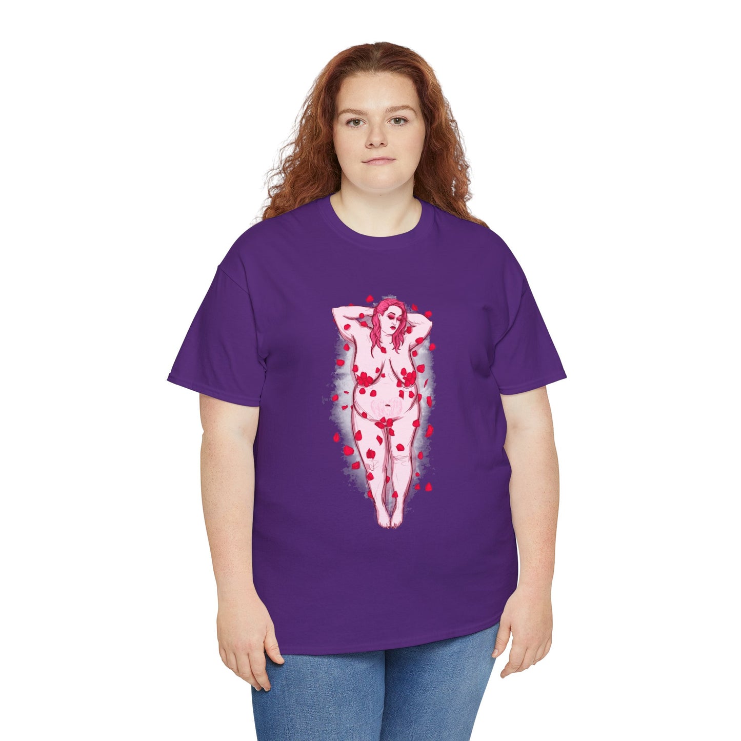 Stretch Heart Unisex Heavy Cotton Tee