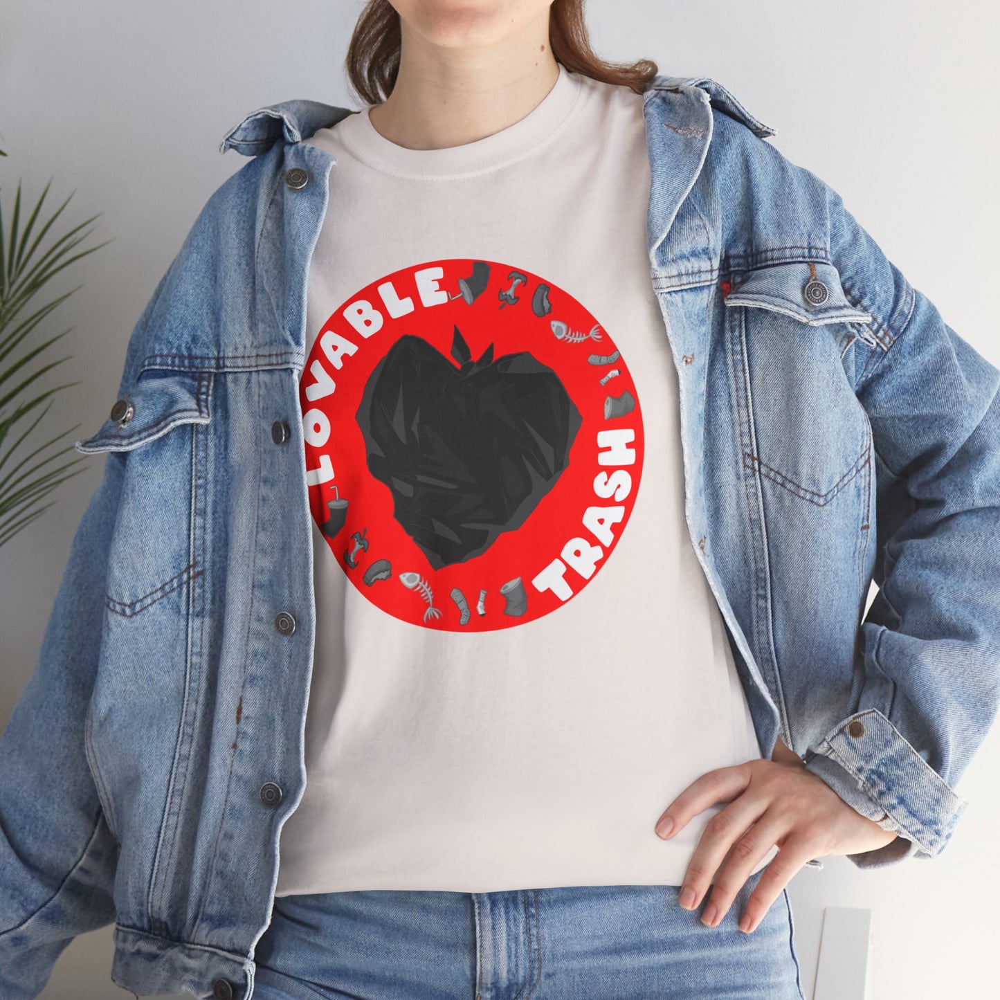 Loveable Trash Unisex Heavy Cotton Tee