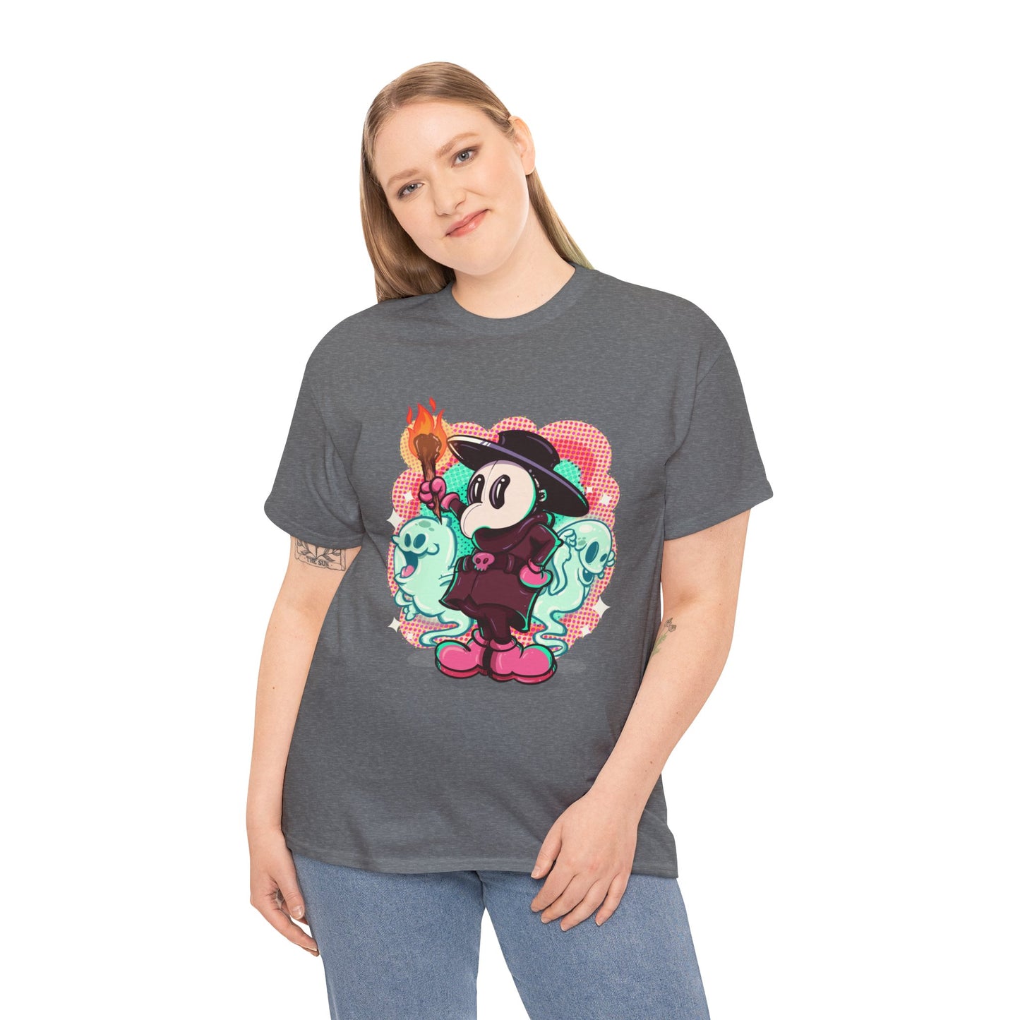 Rubber Hose Plague Doctor Unisex Heavy Cotton Tee