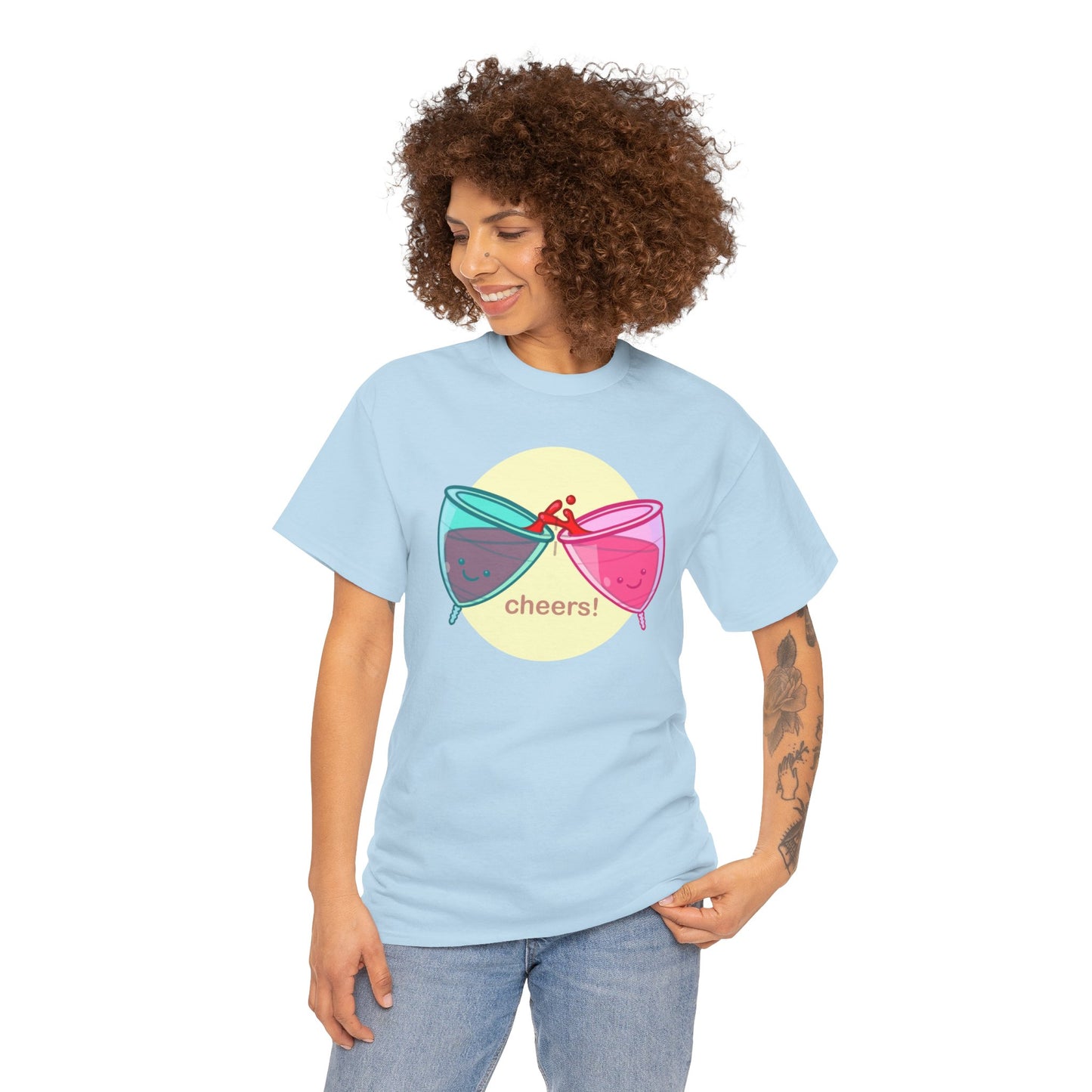 Cheers Unisex Heavy Cotton Tee