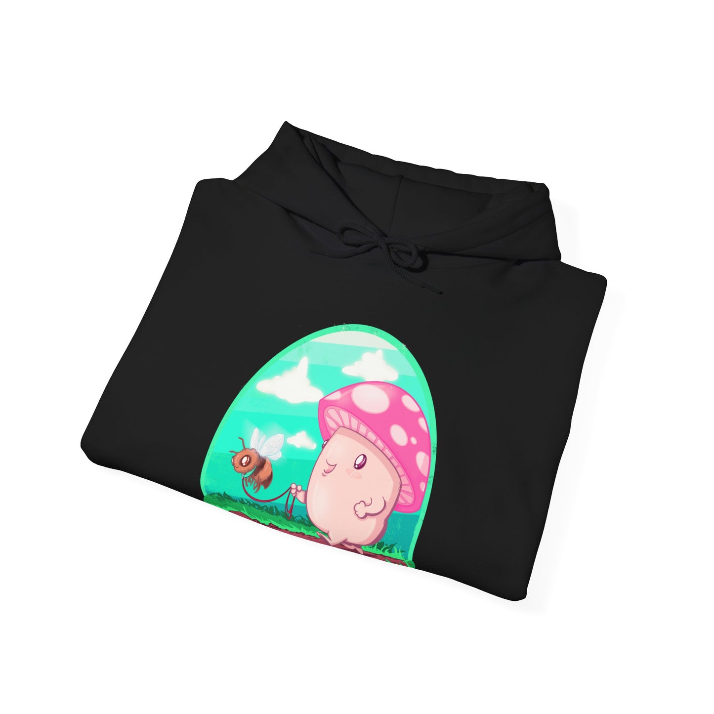 Bee Walk Unisex Heavy Blend Hooded Sweatshirt