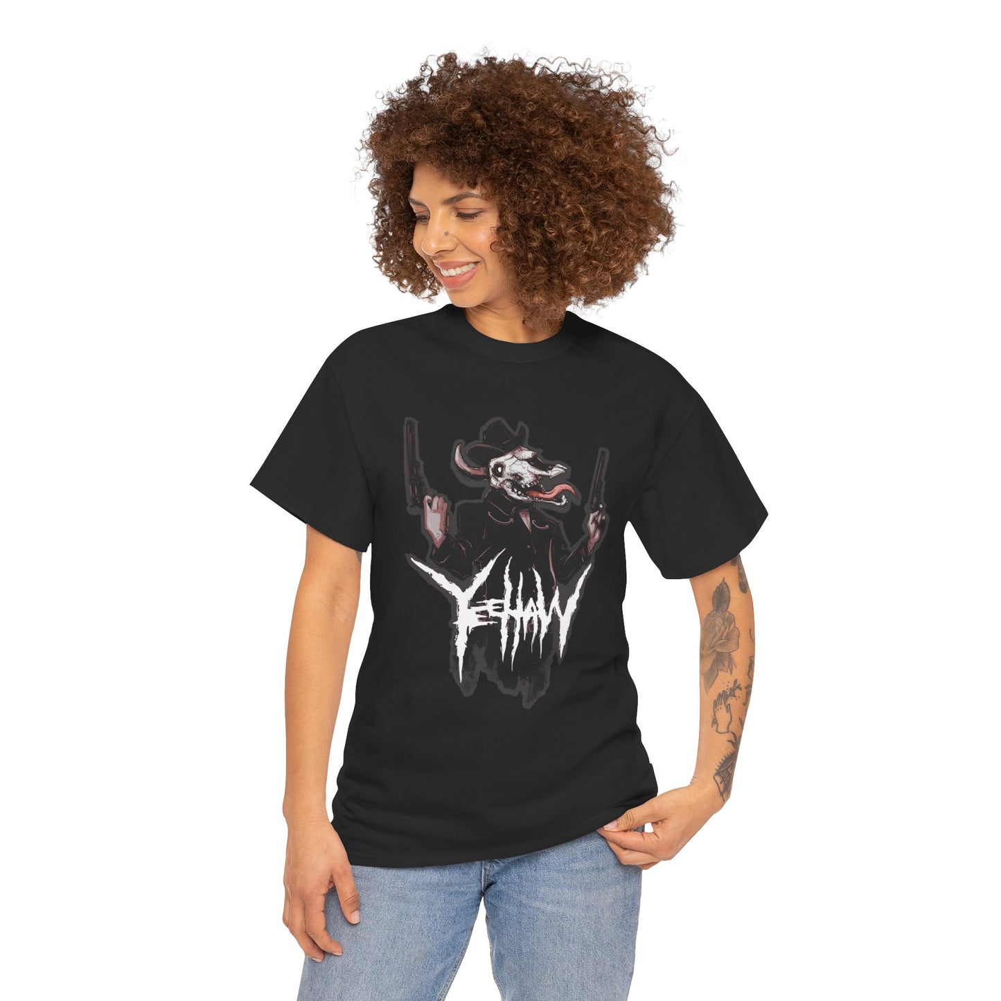 Cowboy Metal Unisex Heavy Cotton Tee