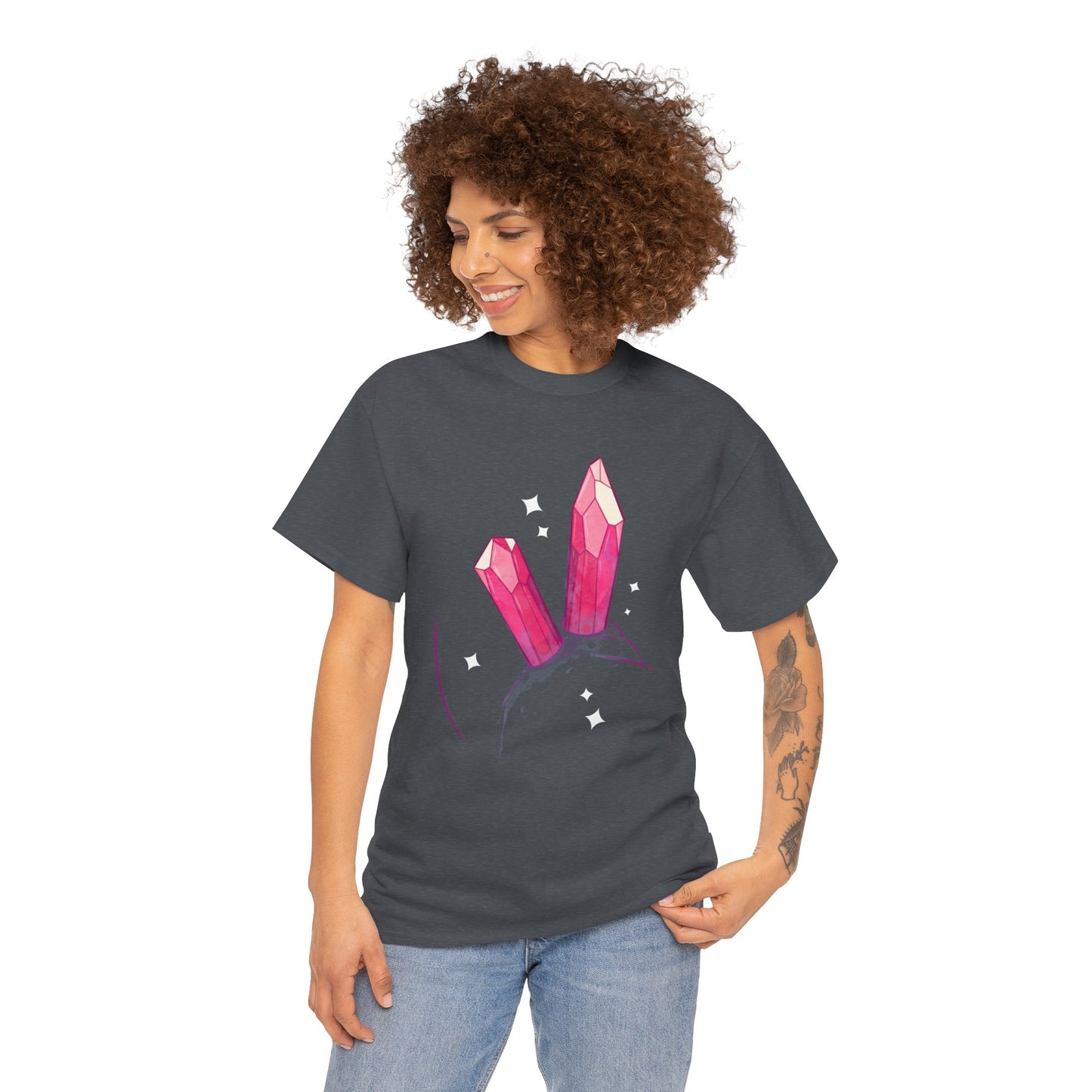 Double Meditation Unisex Heavy Cotton Tee
