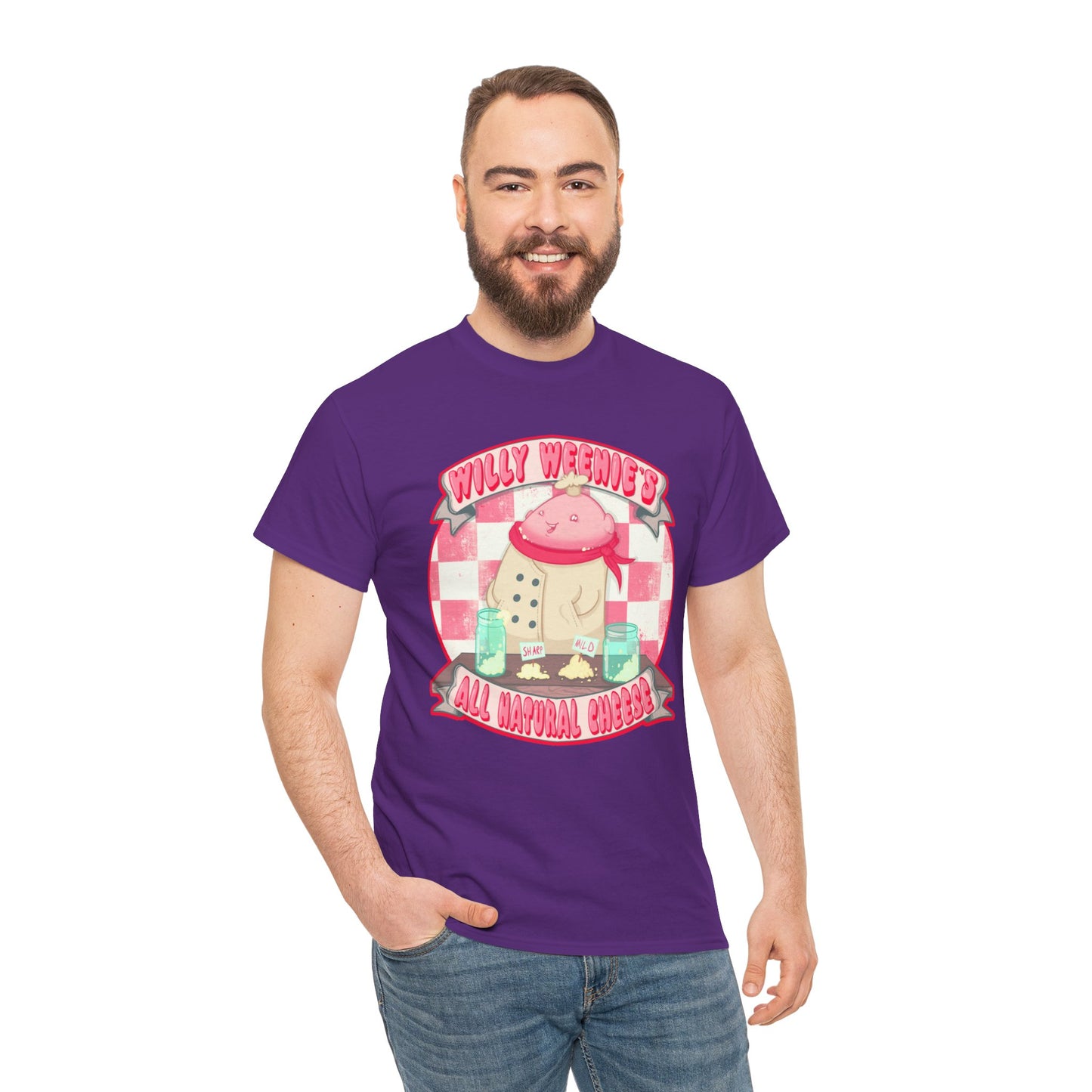 Willy Weenie's Unisex Heavy Cotton Tee