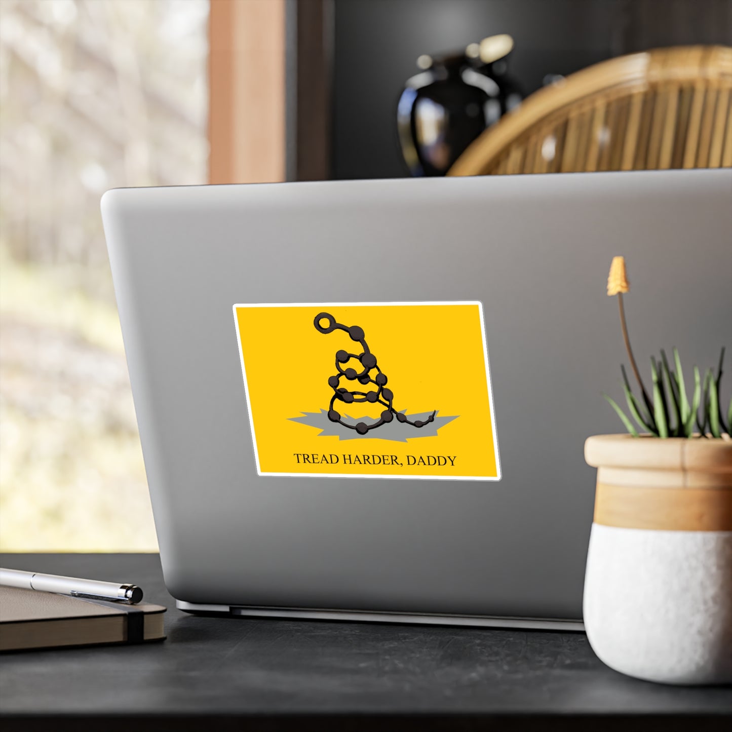 Tread Harder Kiss-Cut Vinyl Decal