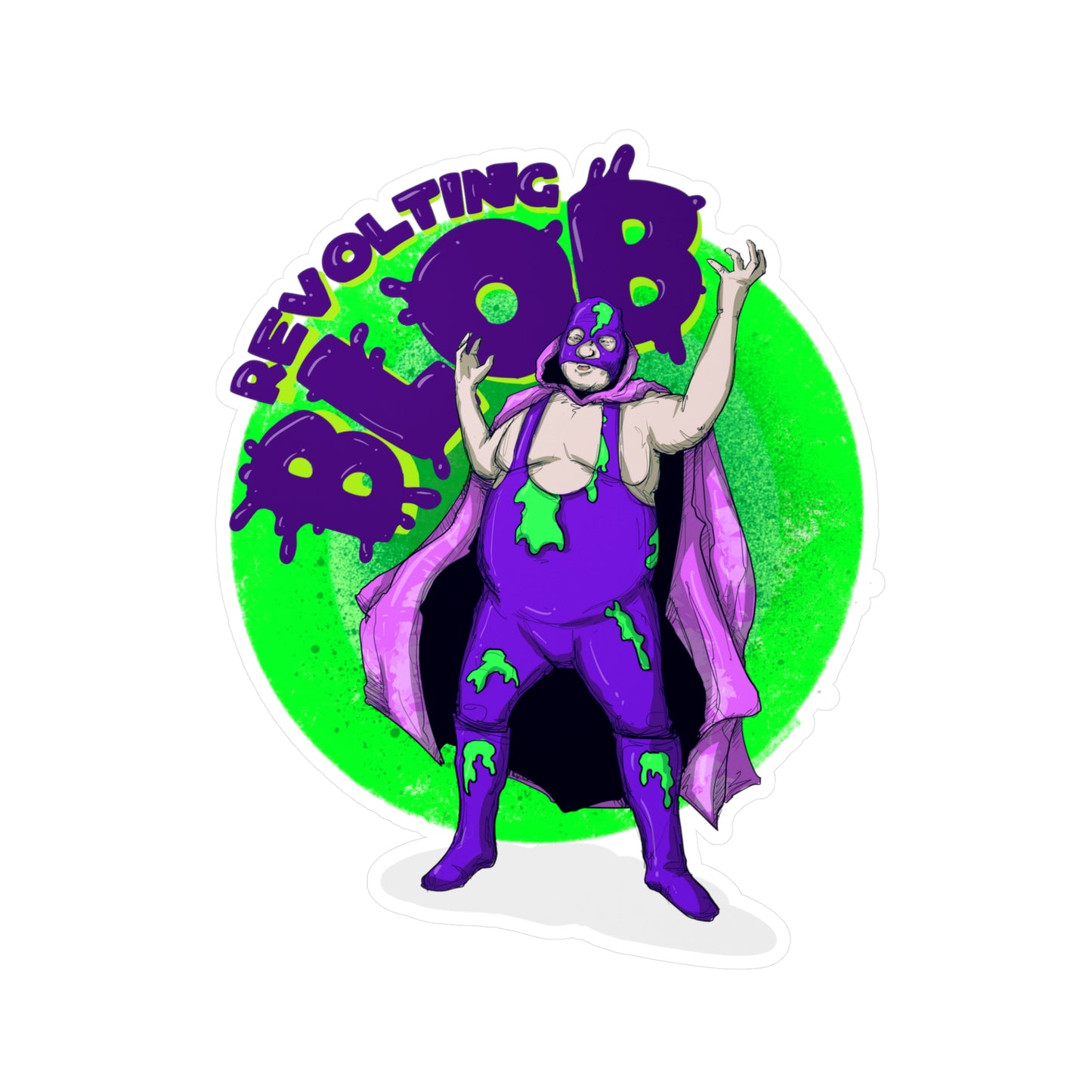 Revolting Blob Kiss-Cut Vinyl Decal