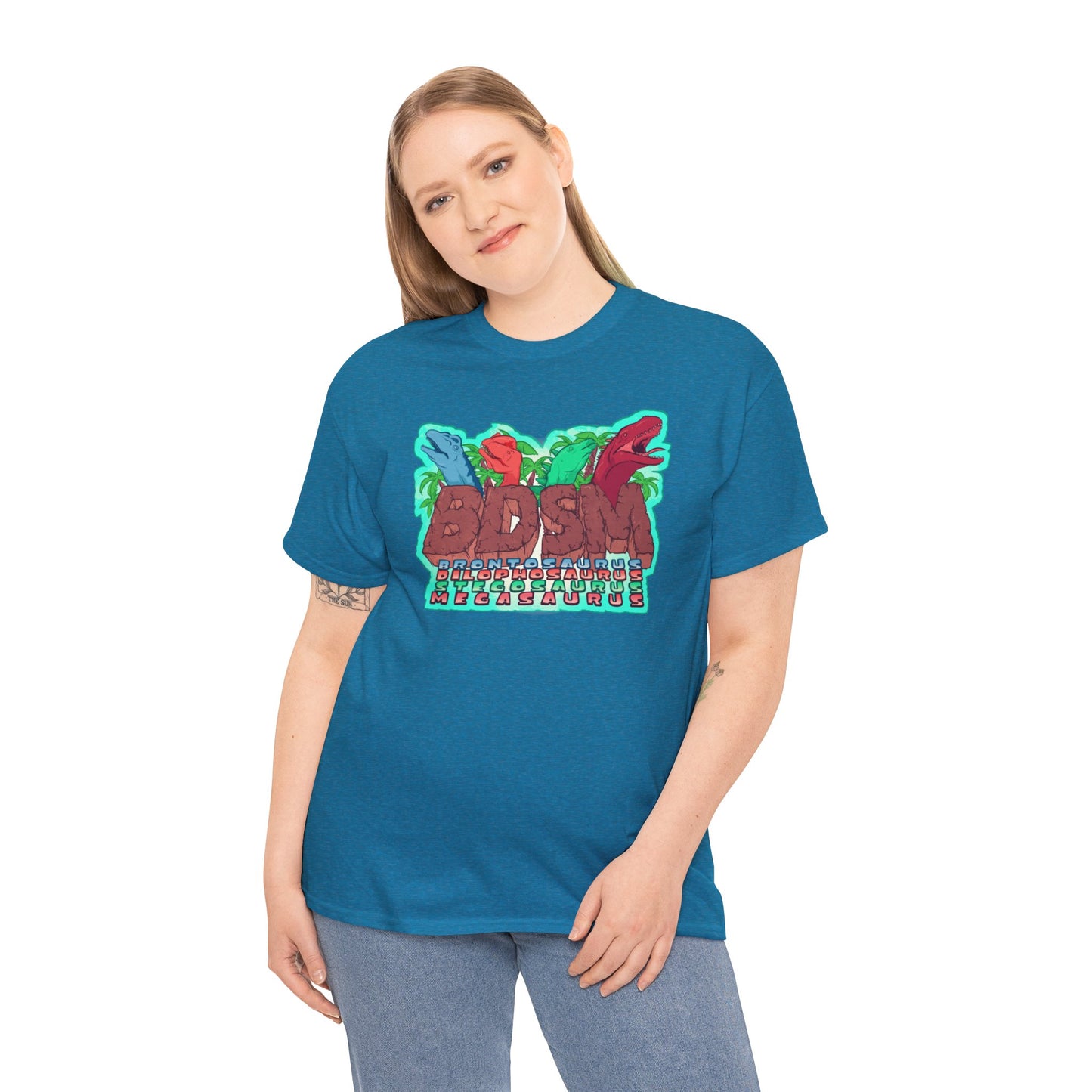 Dinosaurs Unisex Heavy Cotton Tee