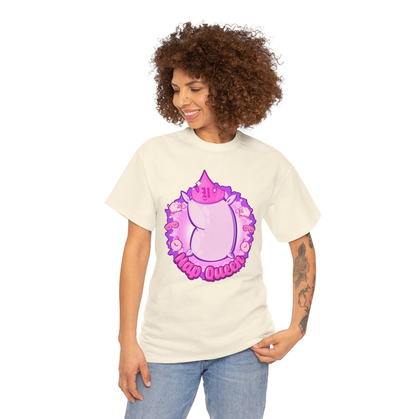 Nap Queen Unisex Heavy Cotton Tee