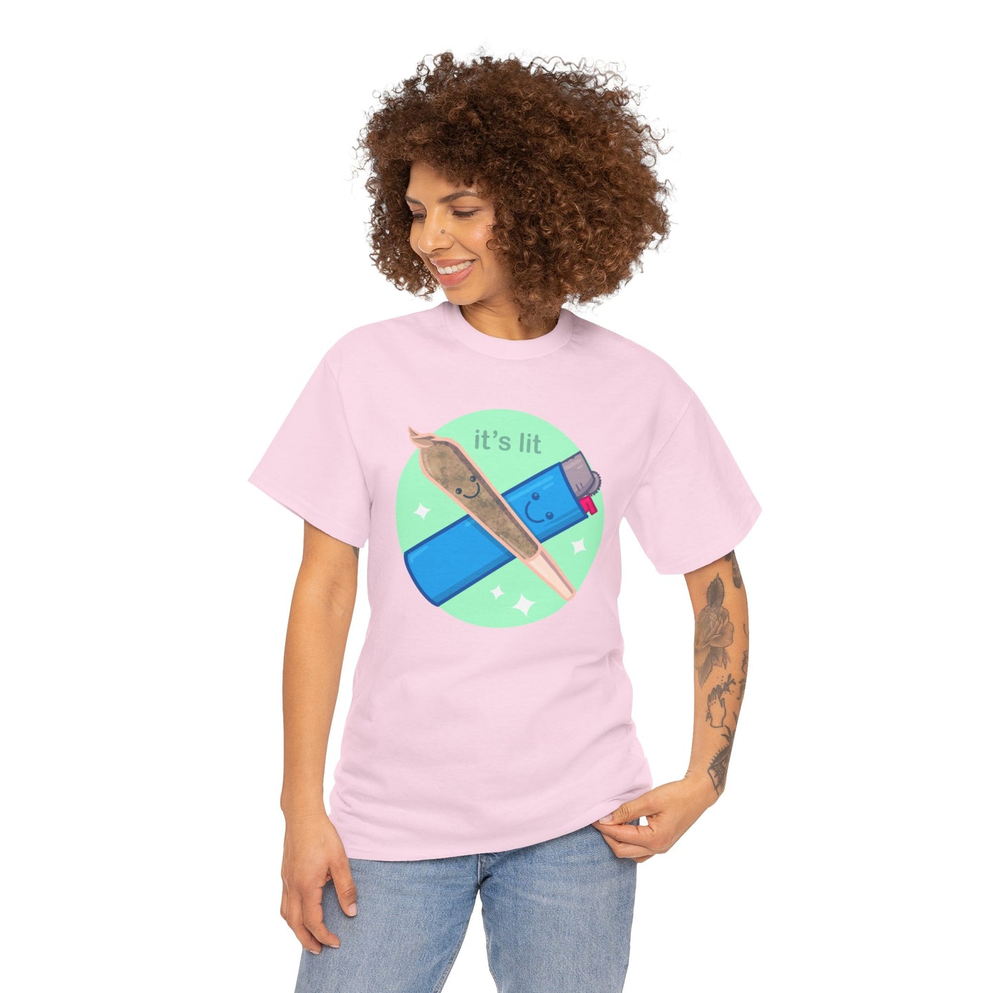 It's Lit Unisex Heavy Cotton Tee