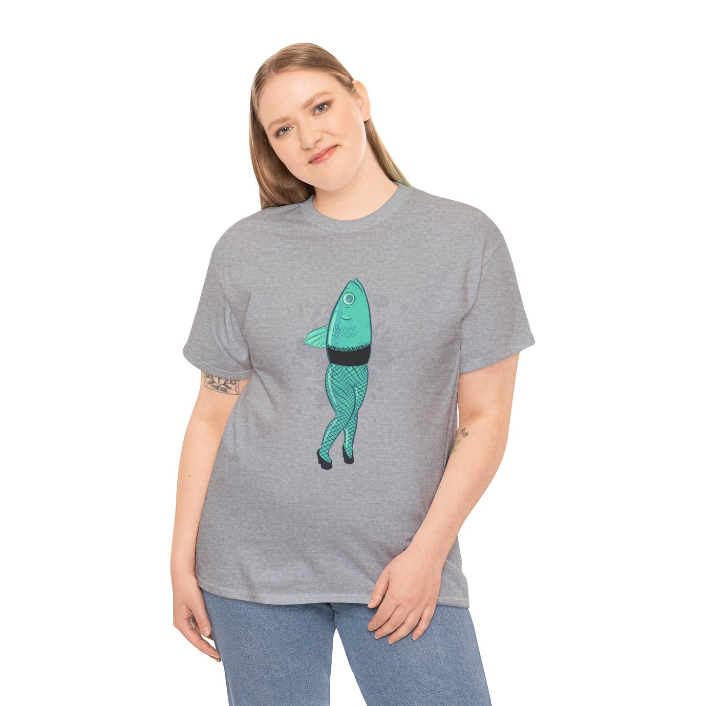 Fishnets Unisex Heavy Cotton Tee
