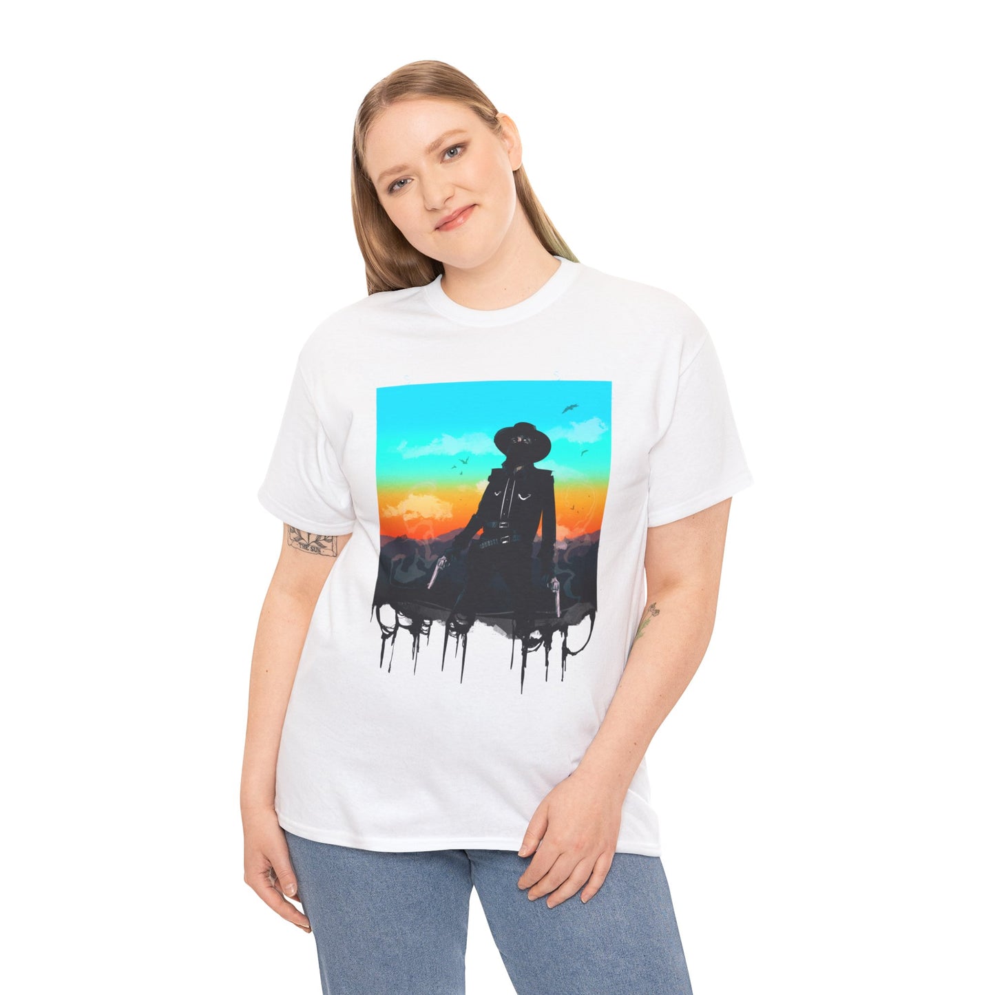 Train Robber Unisex Heavy Cotton Tee