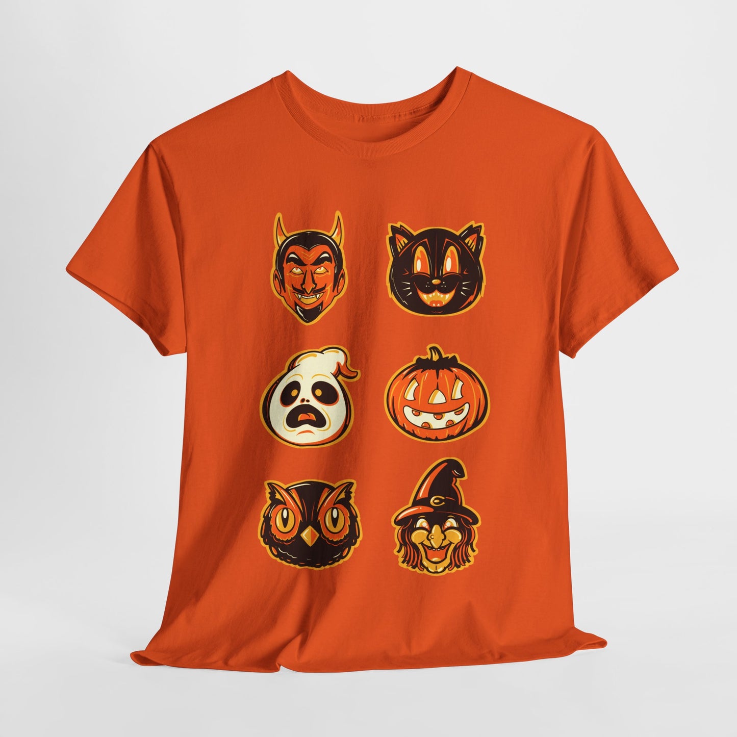 Vintage Halloween Unisex Heavy Cotton Tee