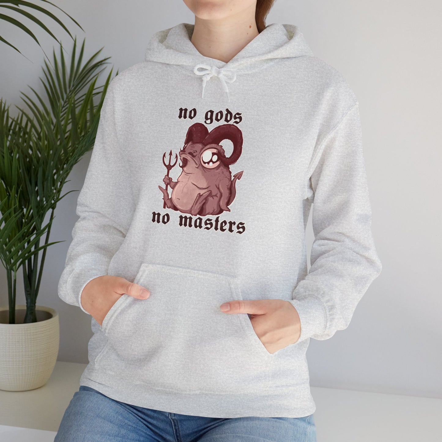 No Gods No Masters Unisex Heavy Blend Hooded Sweatshirt