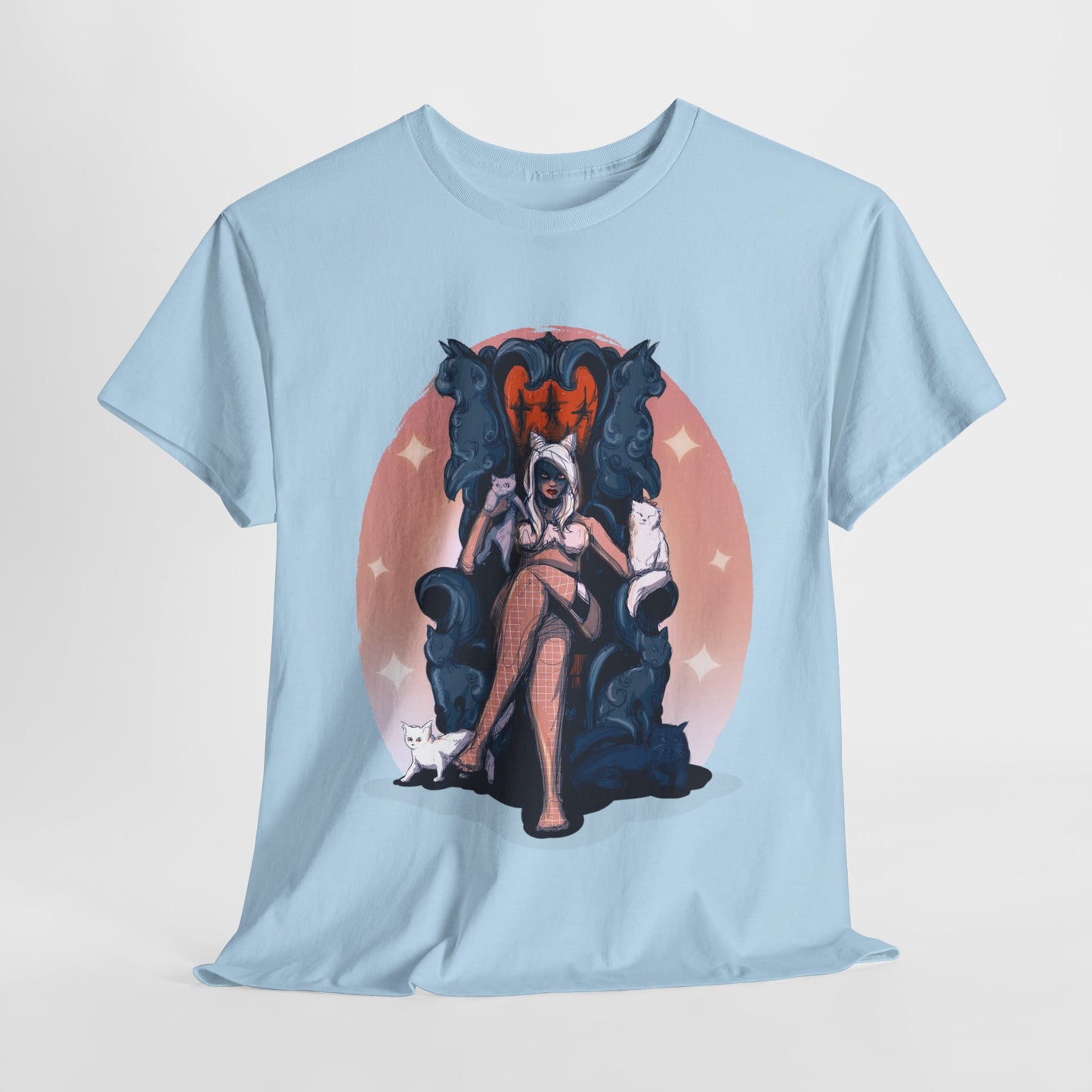 Kitty Queen Unisex Heavy Cotton Tee