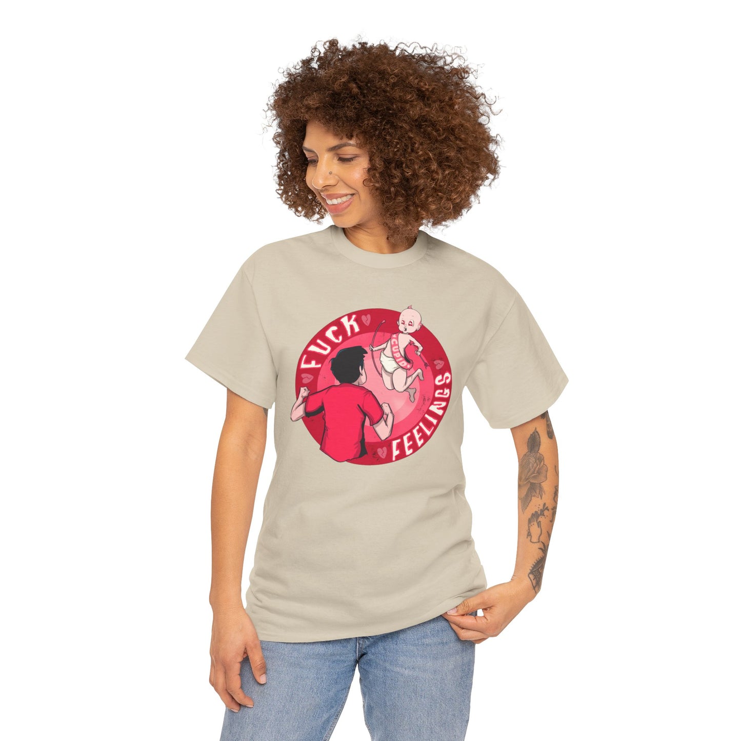 F Feelings Unisex Heavy Cotton Tee