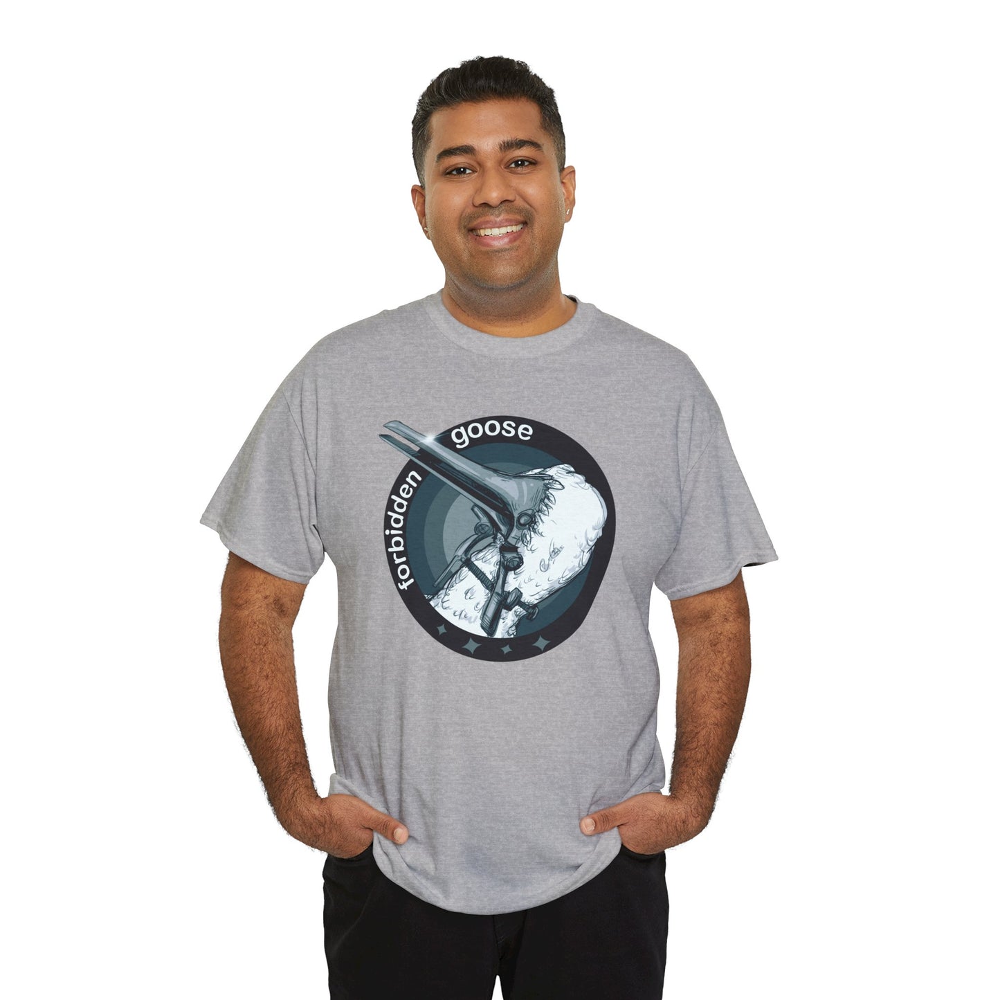 Forbidden Goose Unisex Heavy Cotton Tee