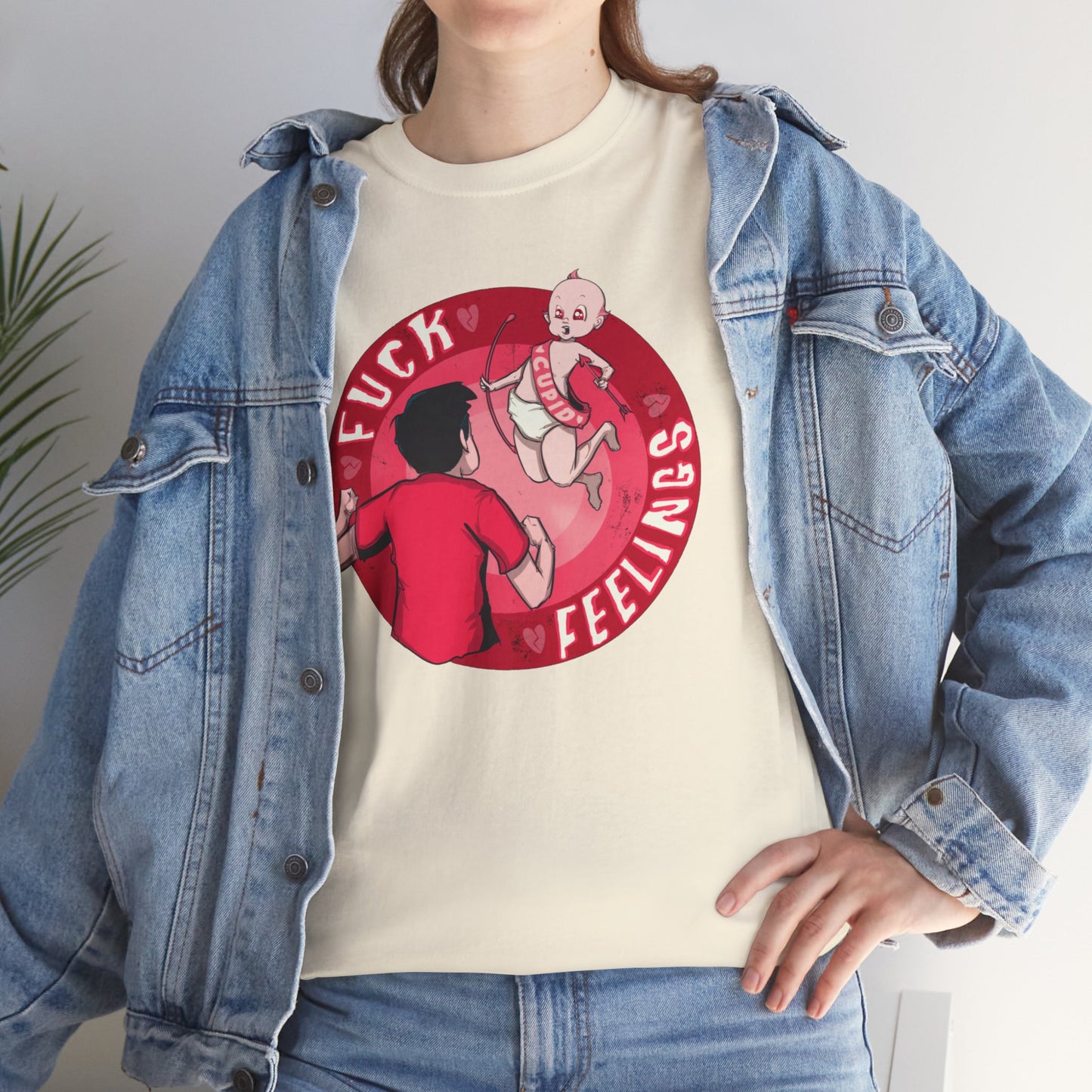 F Feelings Unisex Heavy Cotton Tee