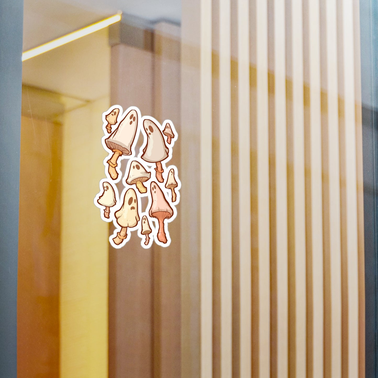 Spooky Mushrooms Kiss-Cut Vinyl Decal