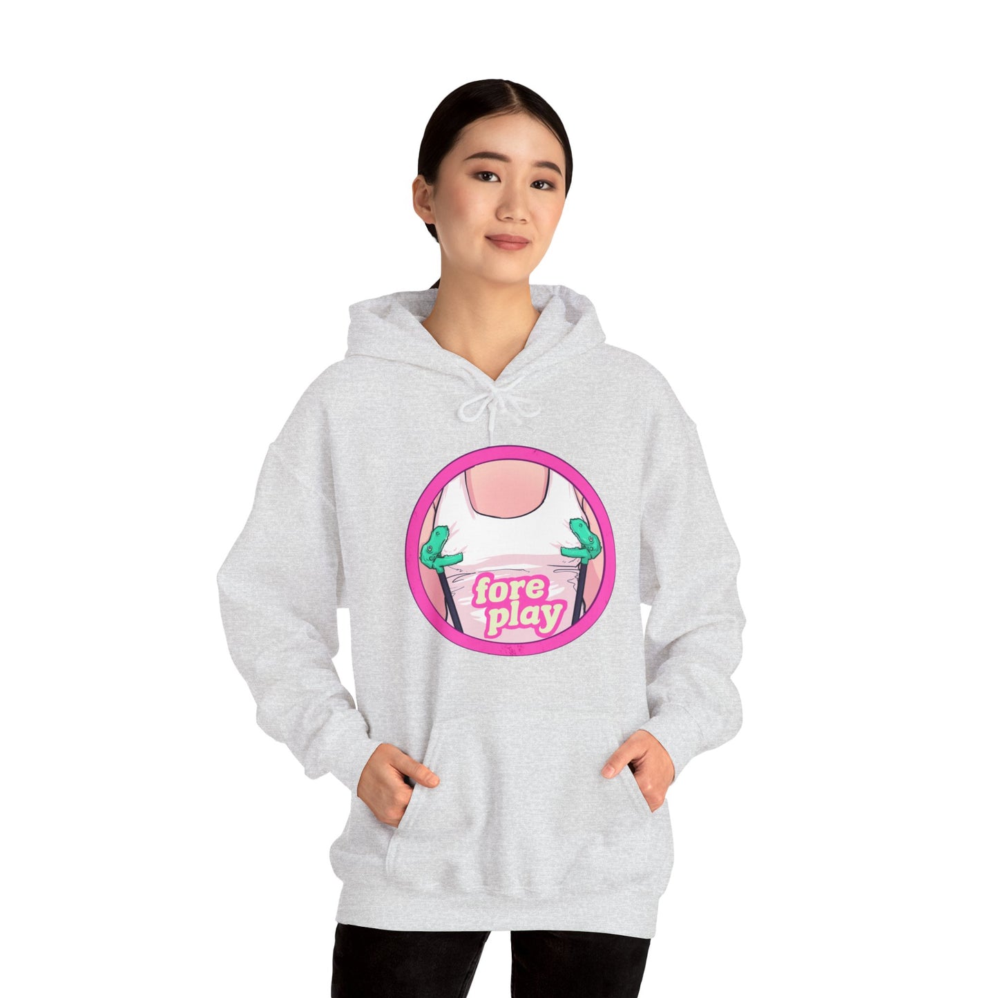 Foreplay 1 Unisex Heavy Blend Hooded Sweatshirt
