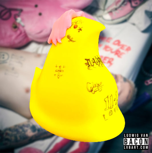 Chick Rapper 3D Printed Figure