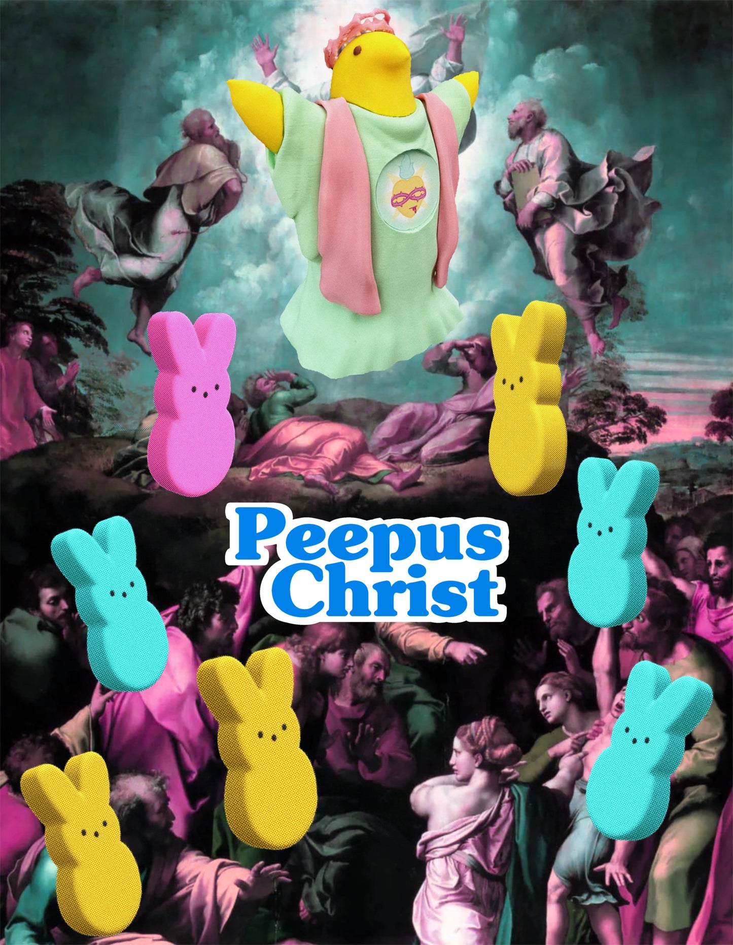 Peepus Christ 3D Printed Figure