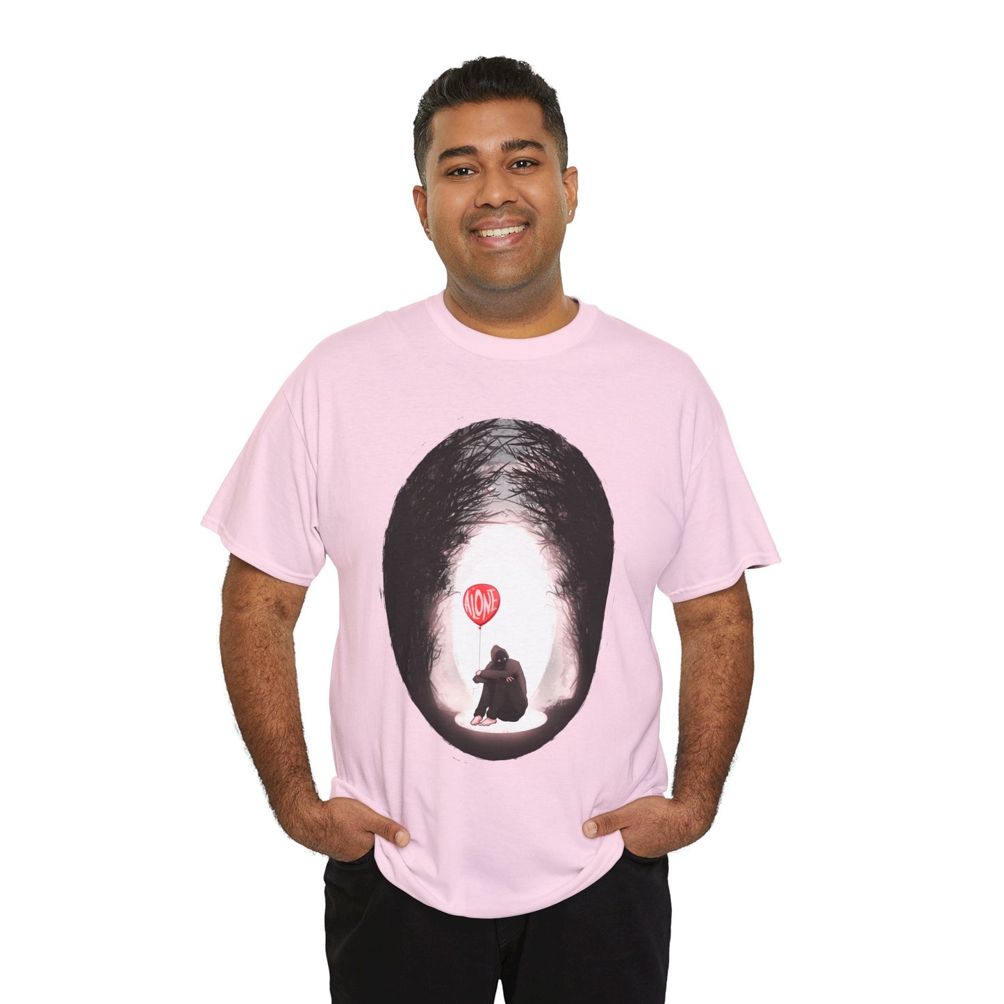 Forever Alone Unisex Heavy Cotton Tee