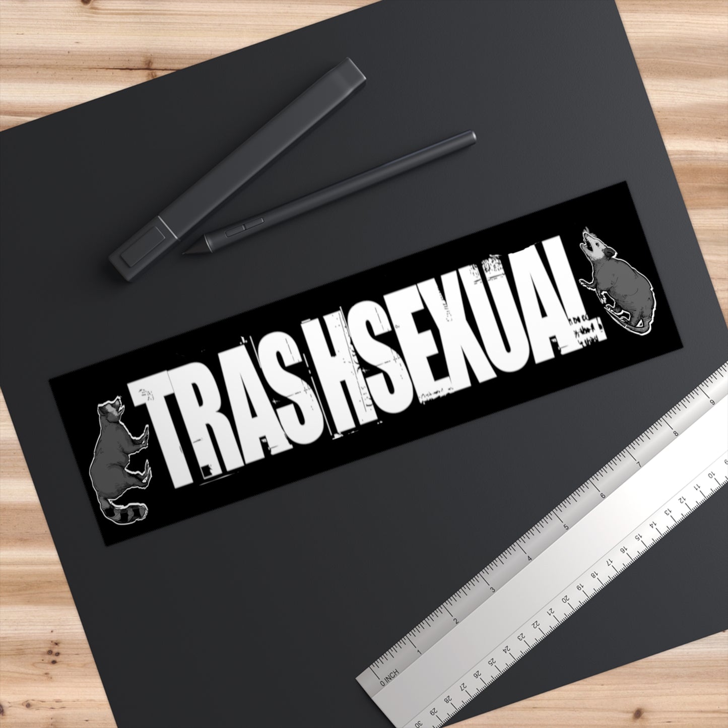 Trashsexual Bumper Stickers