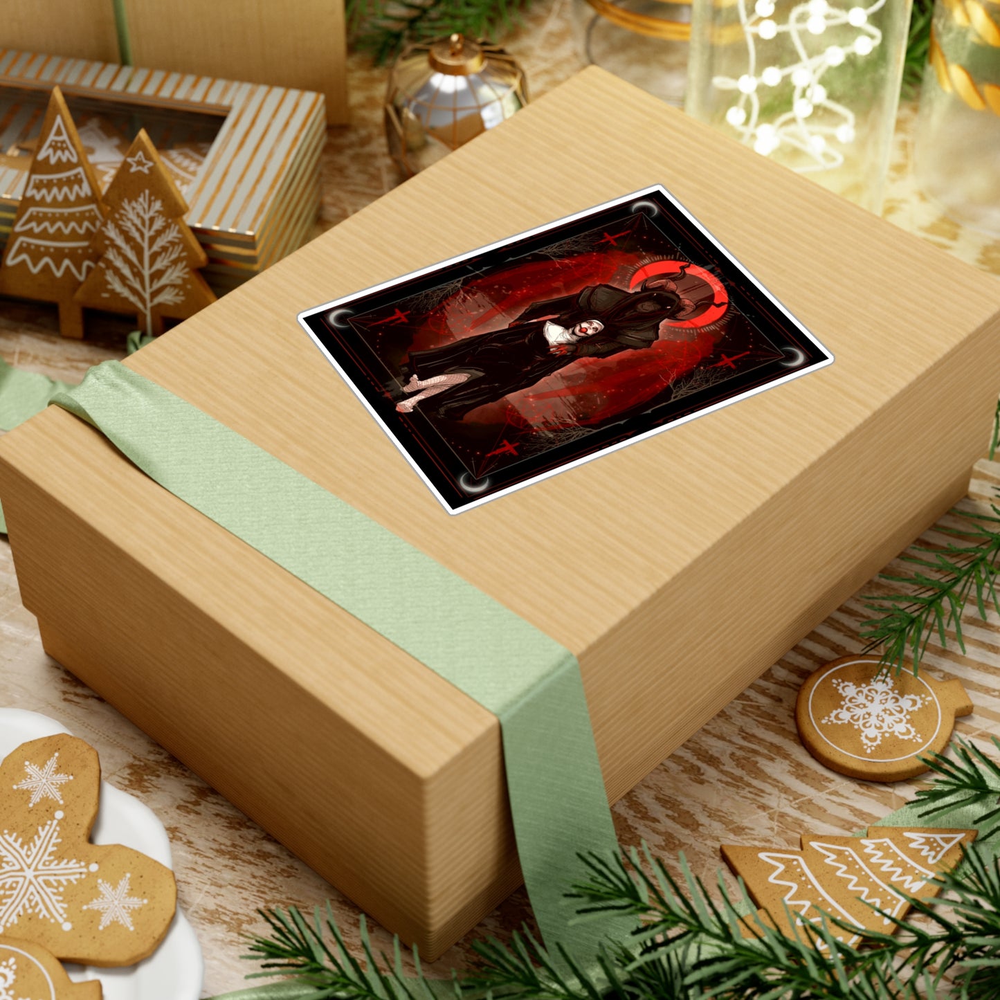 Today Satan Kiss-Cut Vinyl Decal