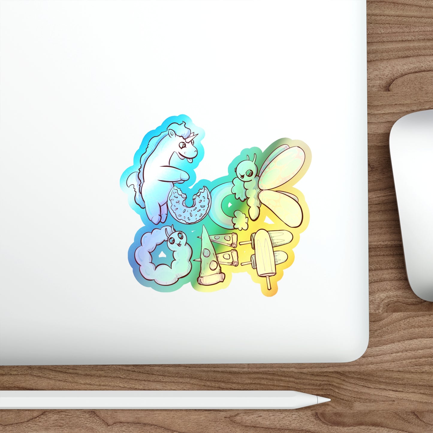 Majestic AF II Holographic Die-cut Stickers
