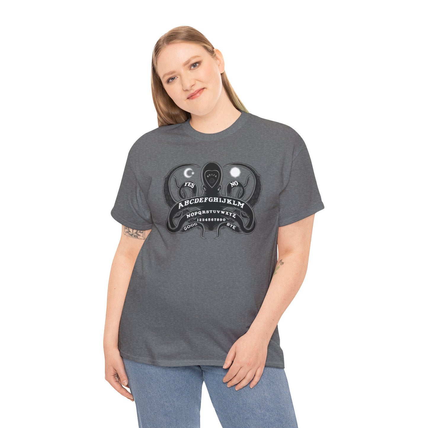 OuijiaPus Unisex Heavy Cotton Tee