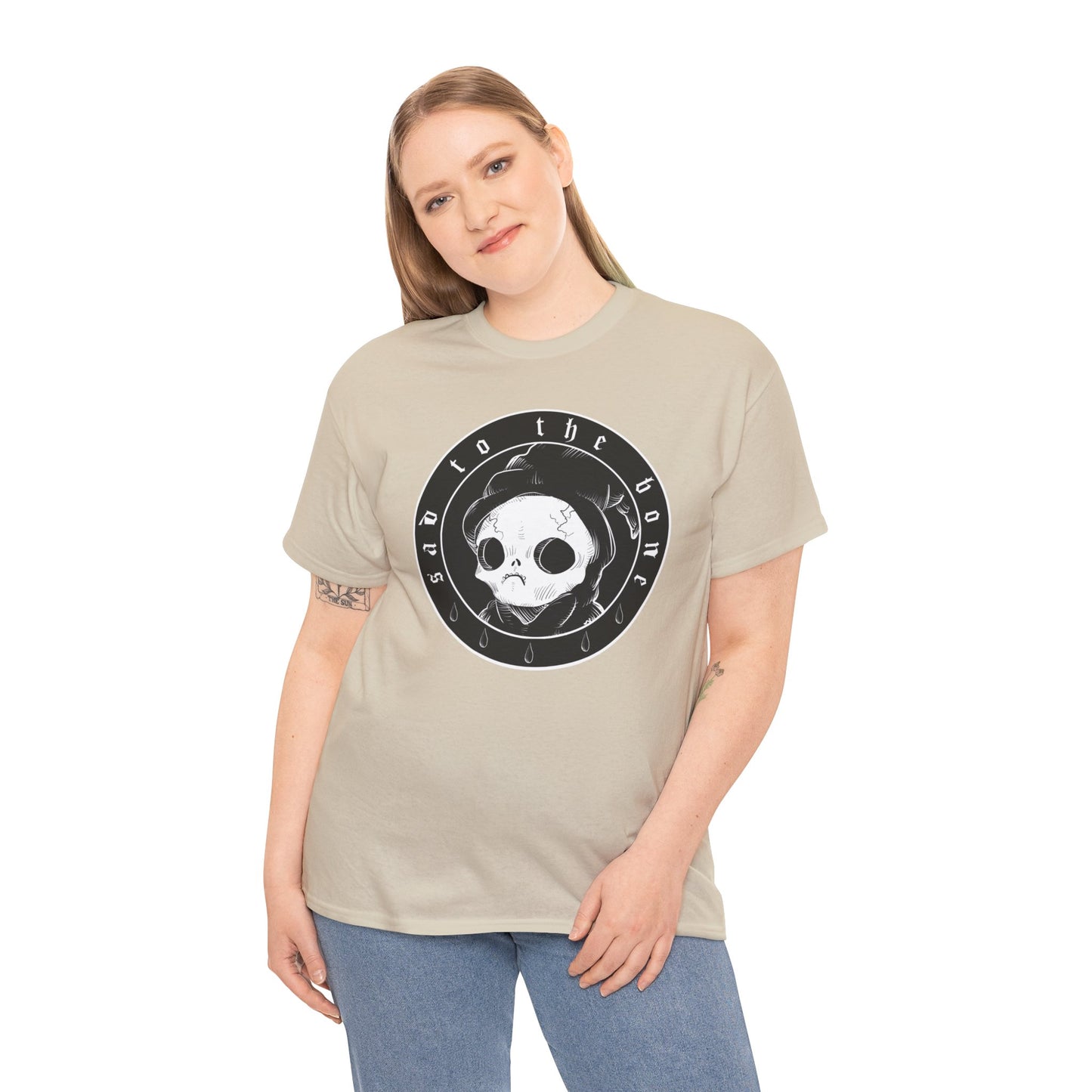 Sad To The Bone Unisex Heavy Cotton Tee