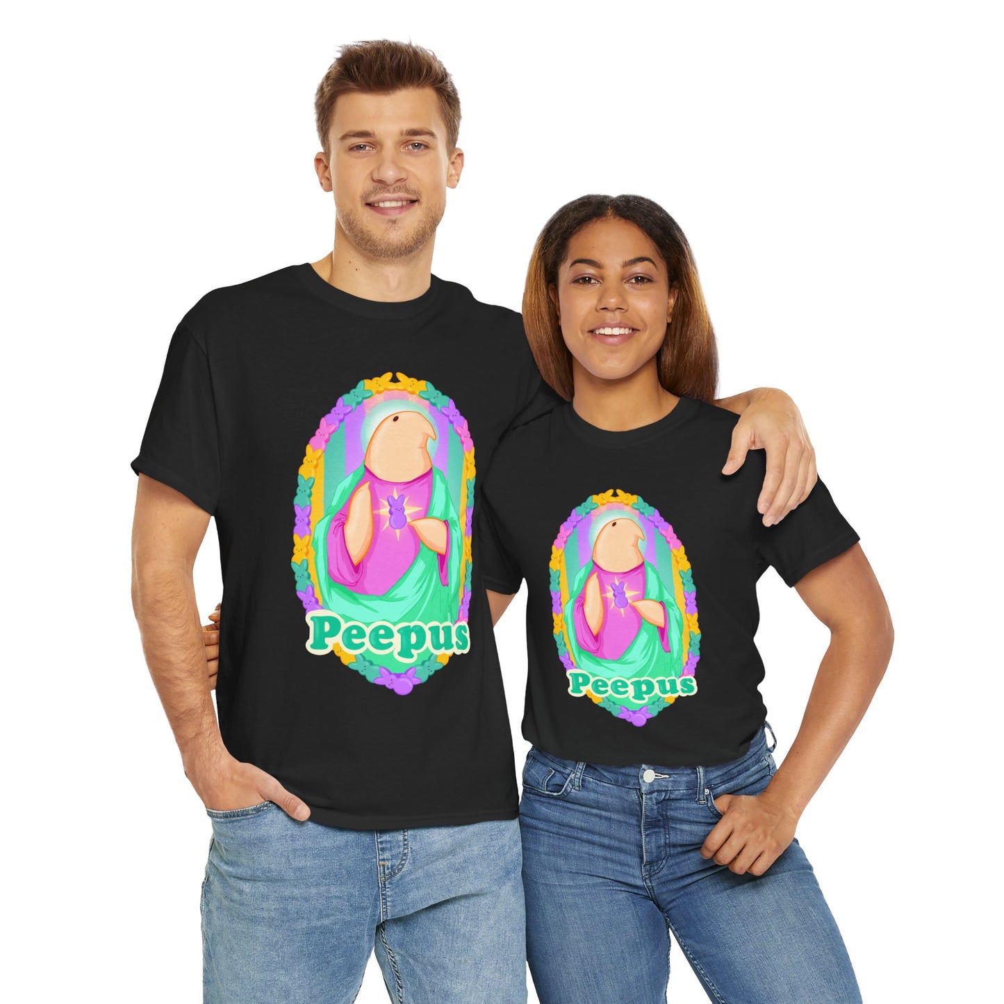 Peepus Unisex Heavy Cotton Tee