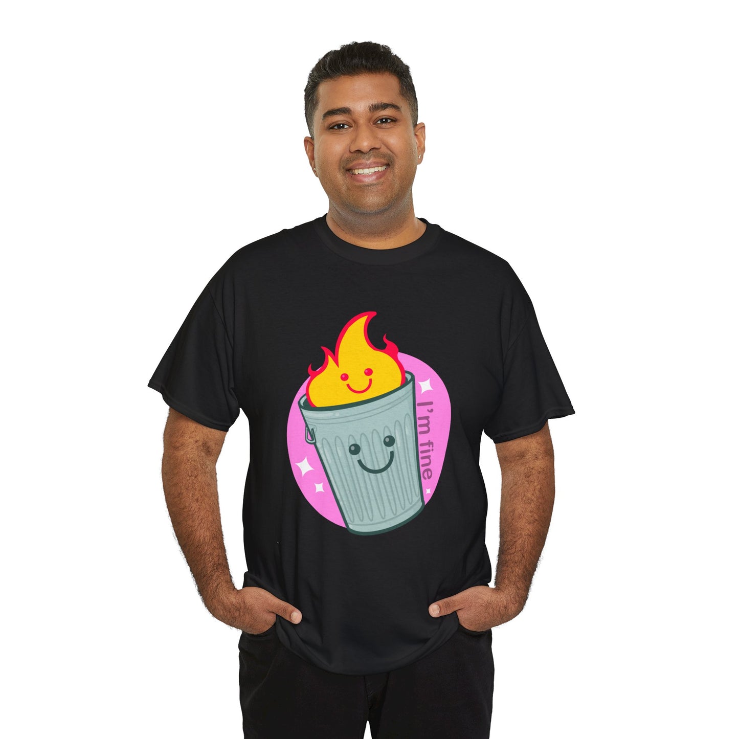 Trash Fire Unisex Heavy Cotton Tee