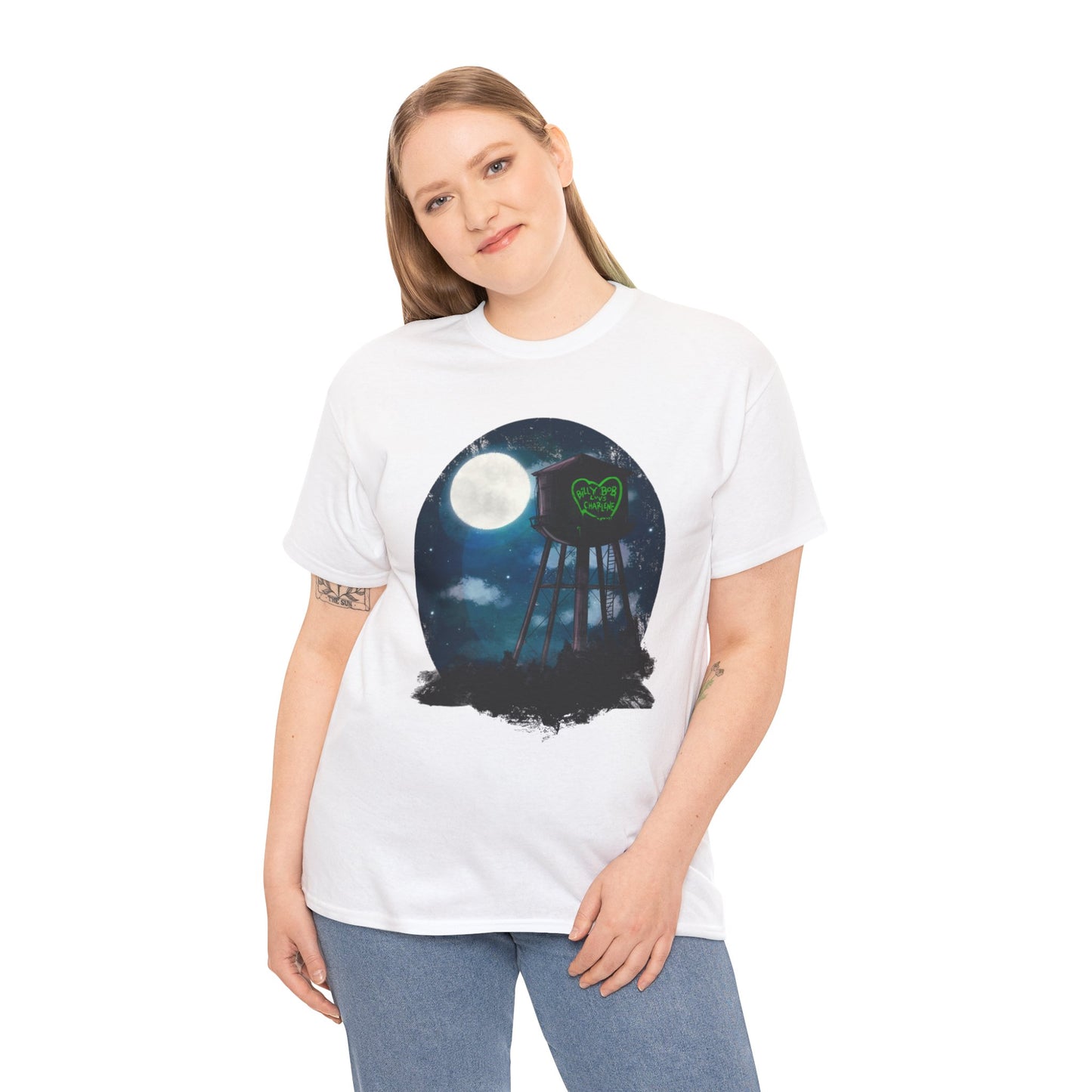 Billy Bob Loves Charlene Unisex Heavy Cotton Tee