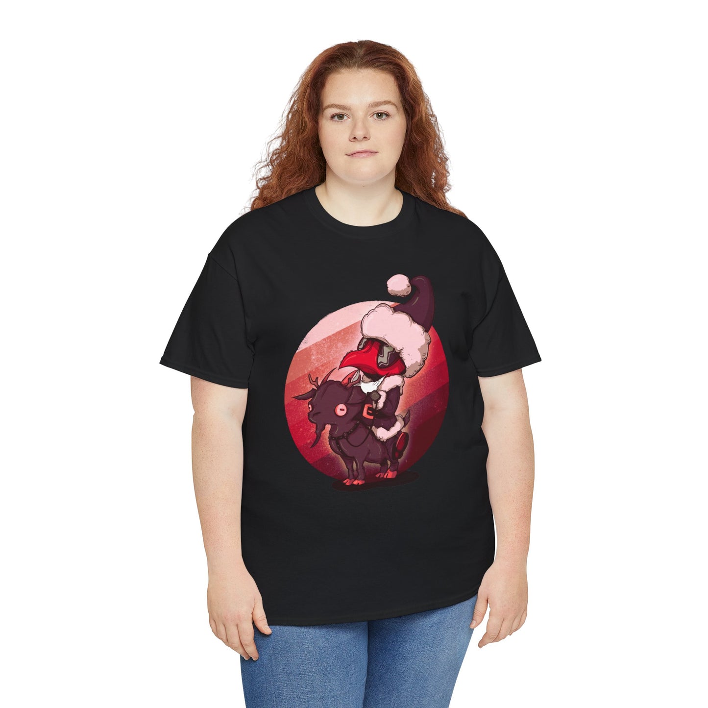 Plague Doctor Santa Unisex Heavy Cotton Tee