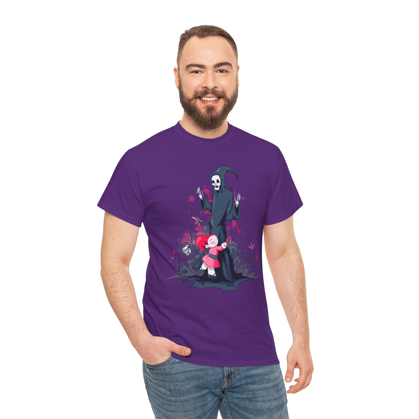 Reaper Hug Unisex Heavy Cotton Tee