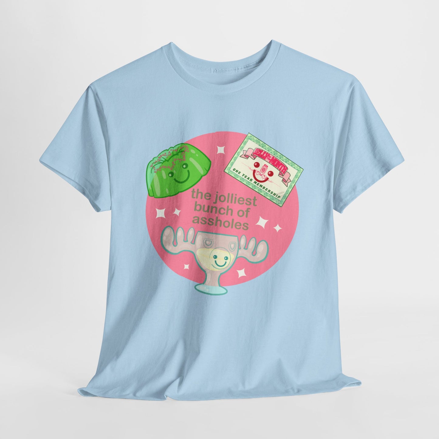 The Jolliest Bunch Of Assholes Unisex Heavy Cotton Tee