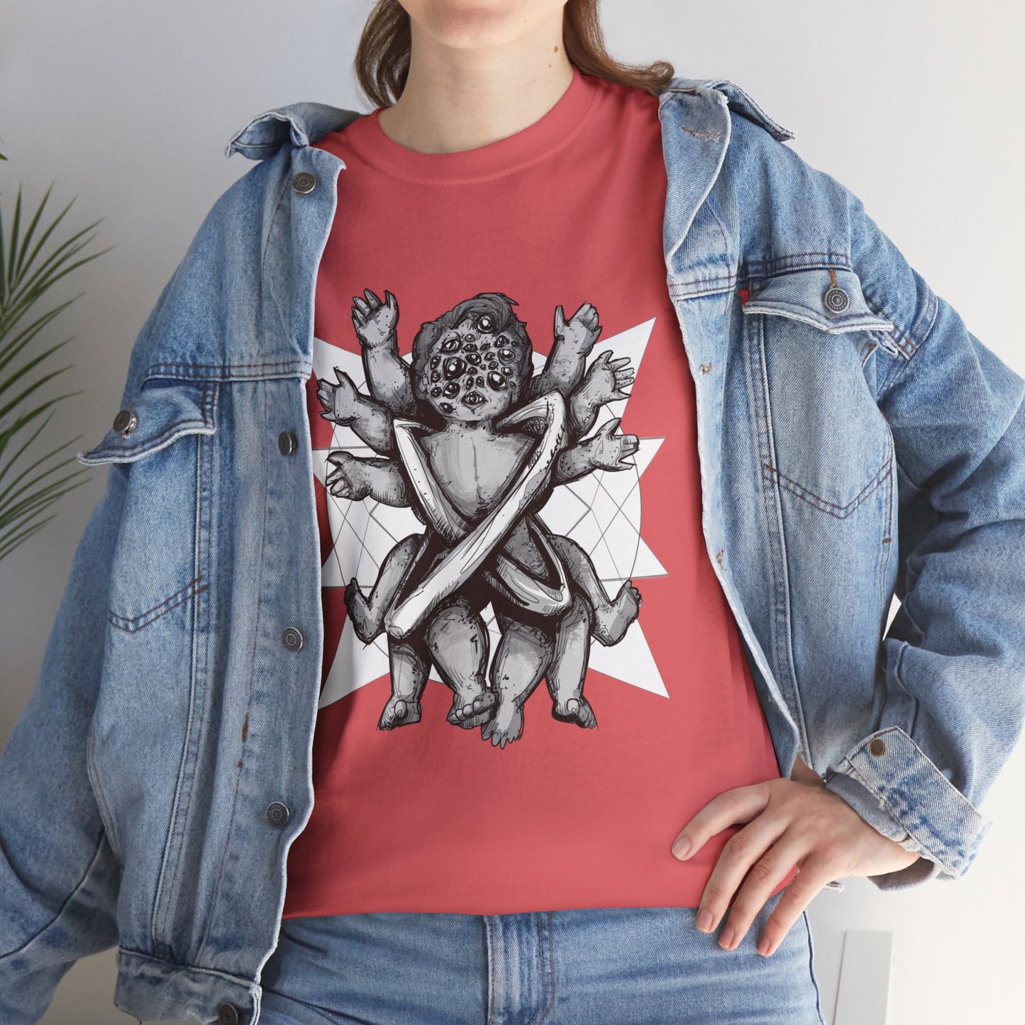 Biblically Accurate Baby Jesus Unisex Heavy Cotton Tee